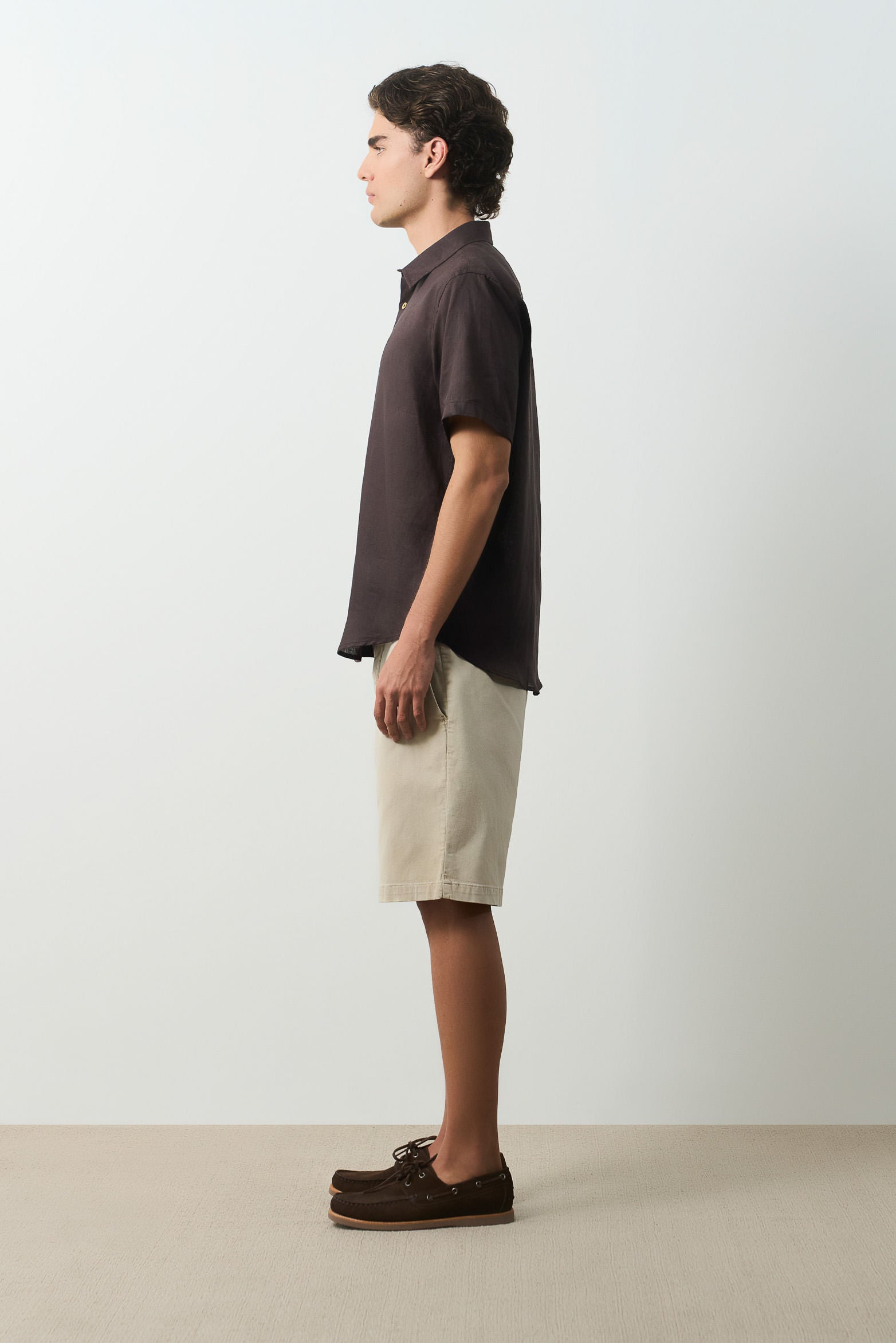 Men's Siena Short Sleeve Linen Shirt