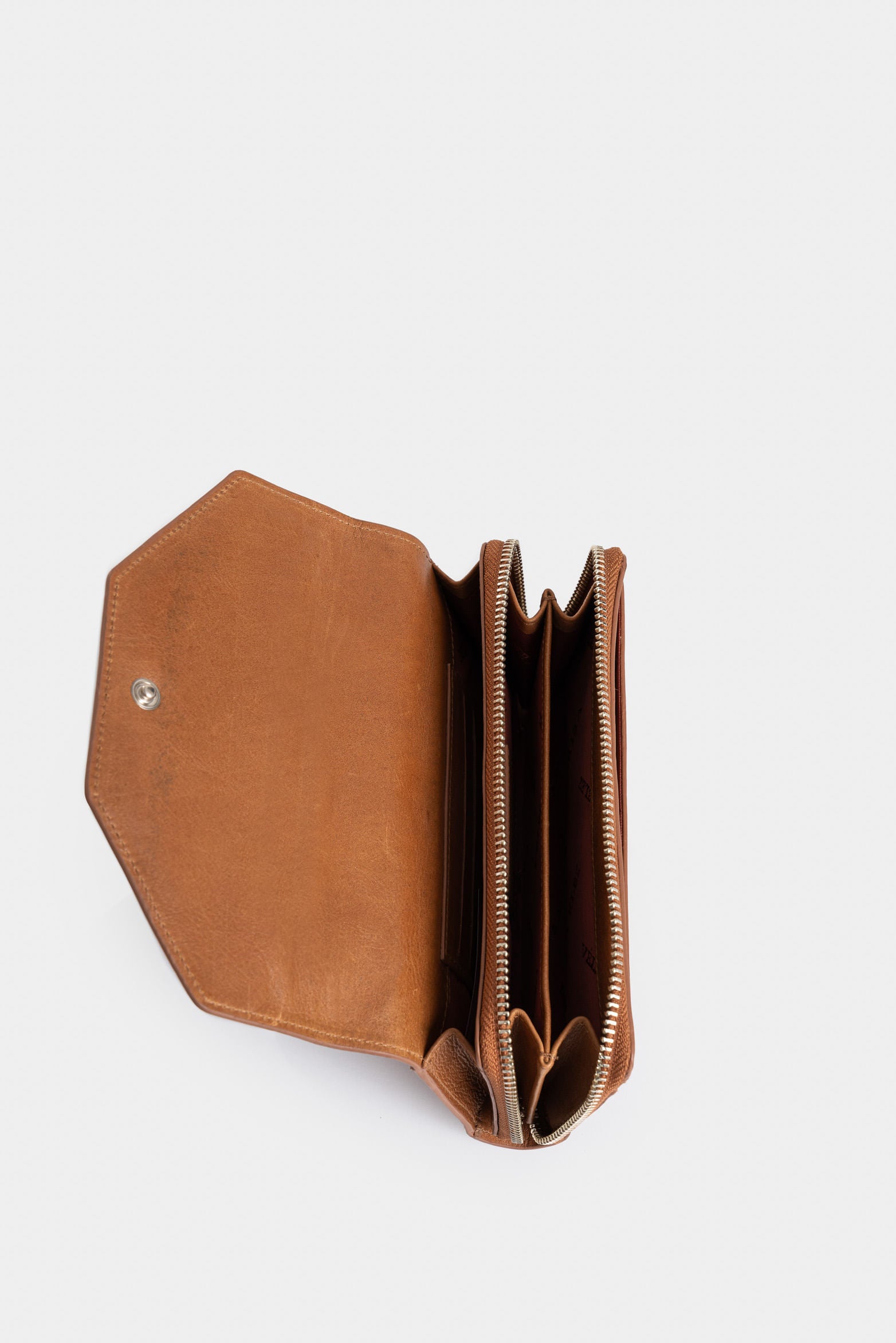 Plutón Leather Phone Holder for Women Pearlescent