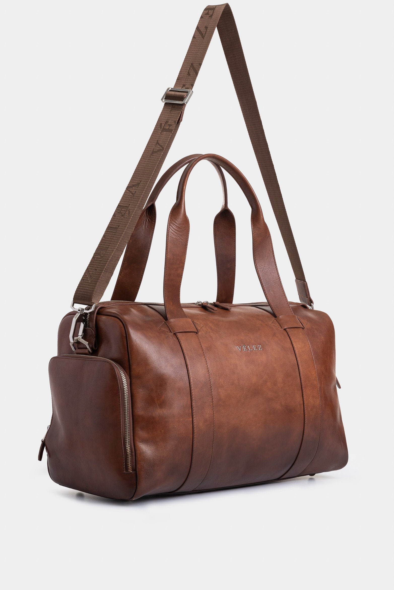 Men’s Satchel bag Esencial 2 Leather Bag Aged Effect