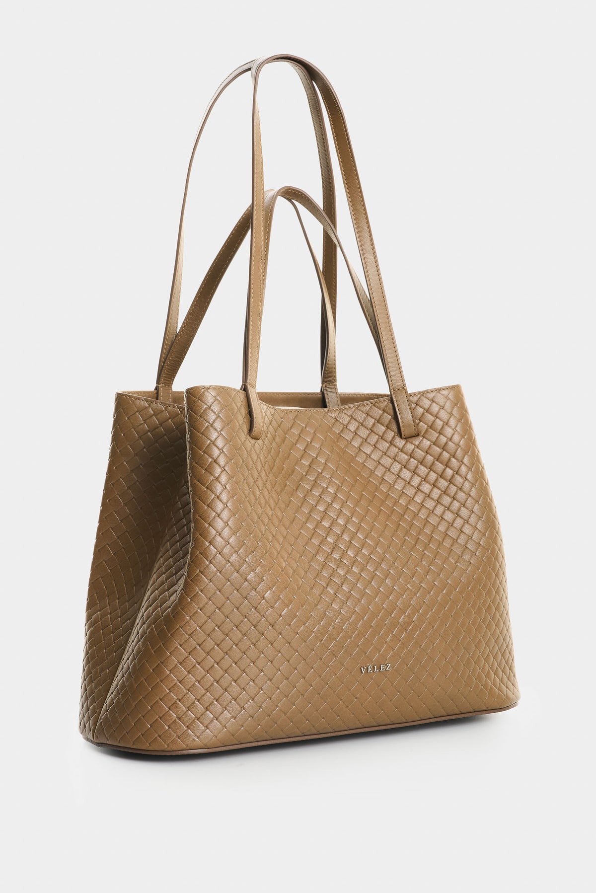 Women's Santa Clara 2.0 Embossed Leather Shopping Bag