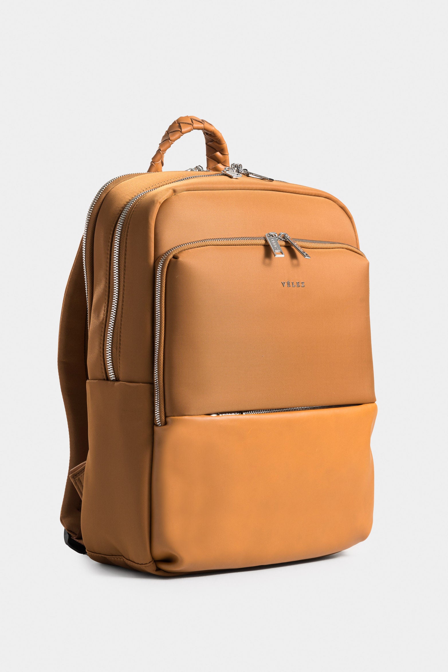 Tula Ryn Recycled Nylon Backpack with Braided Handle for Women