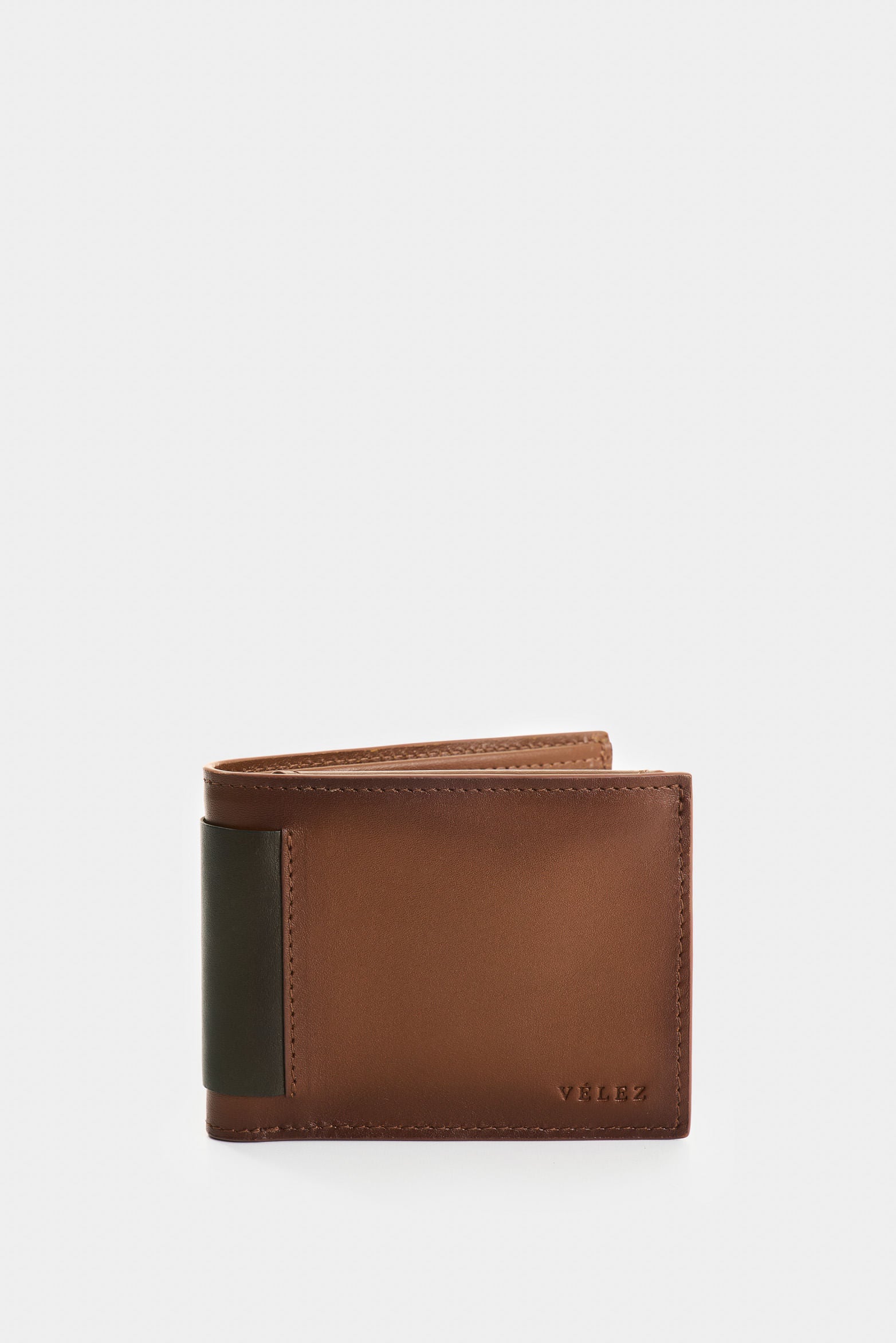 Nogal 2 leather wallet for men