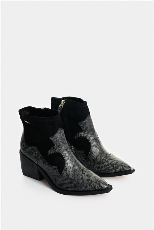 Amanita suede leather ankle boots for women