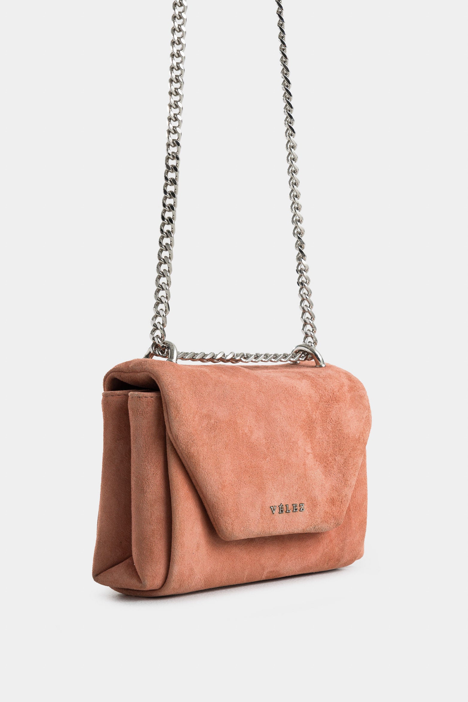 1. Mini Lili 2.0 Suede Leather Hands-Free Bag with Fabric