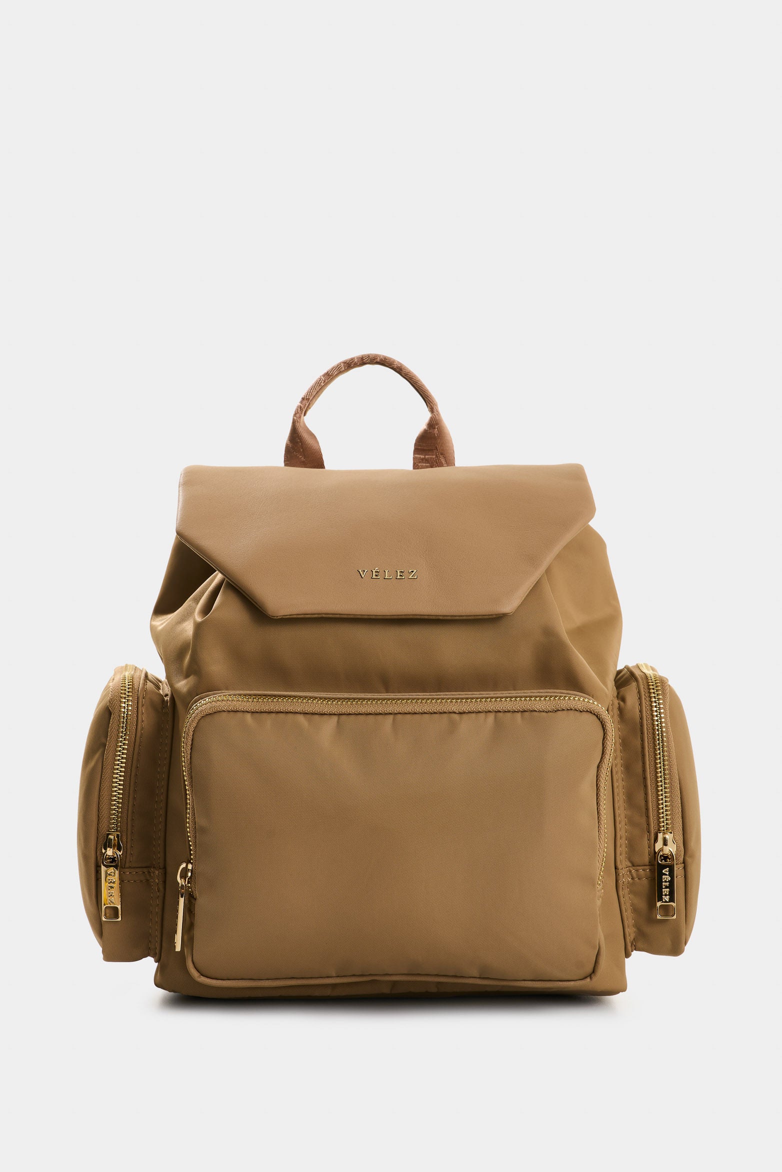 Orion Mini Drawstring Tote Bag in Canvas and Leather for Women