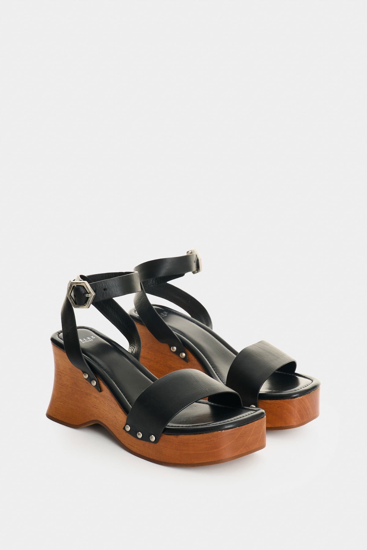 Women's Naia Leather Platform Sandals