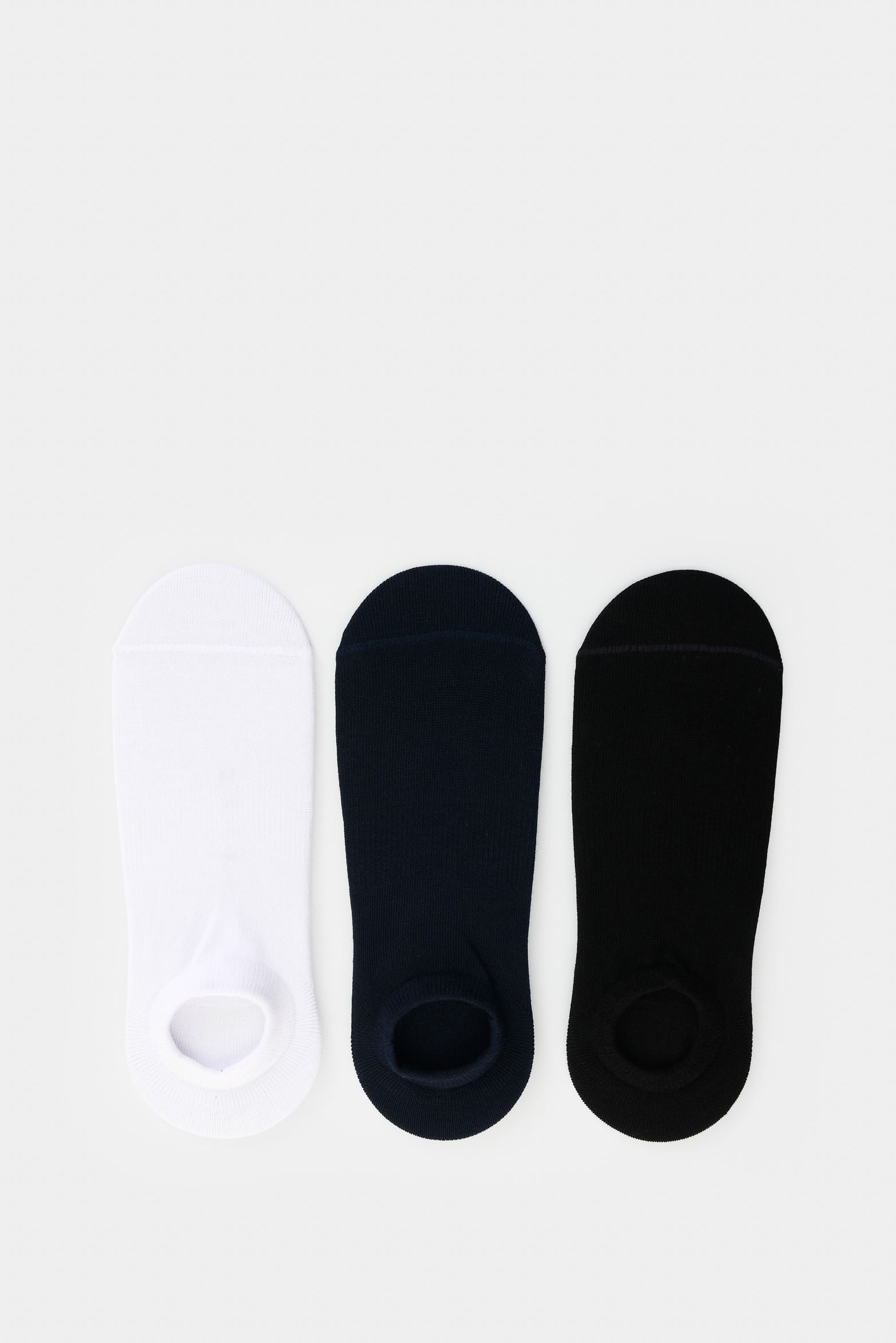 Sevilla no-show socks for men tripack