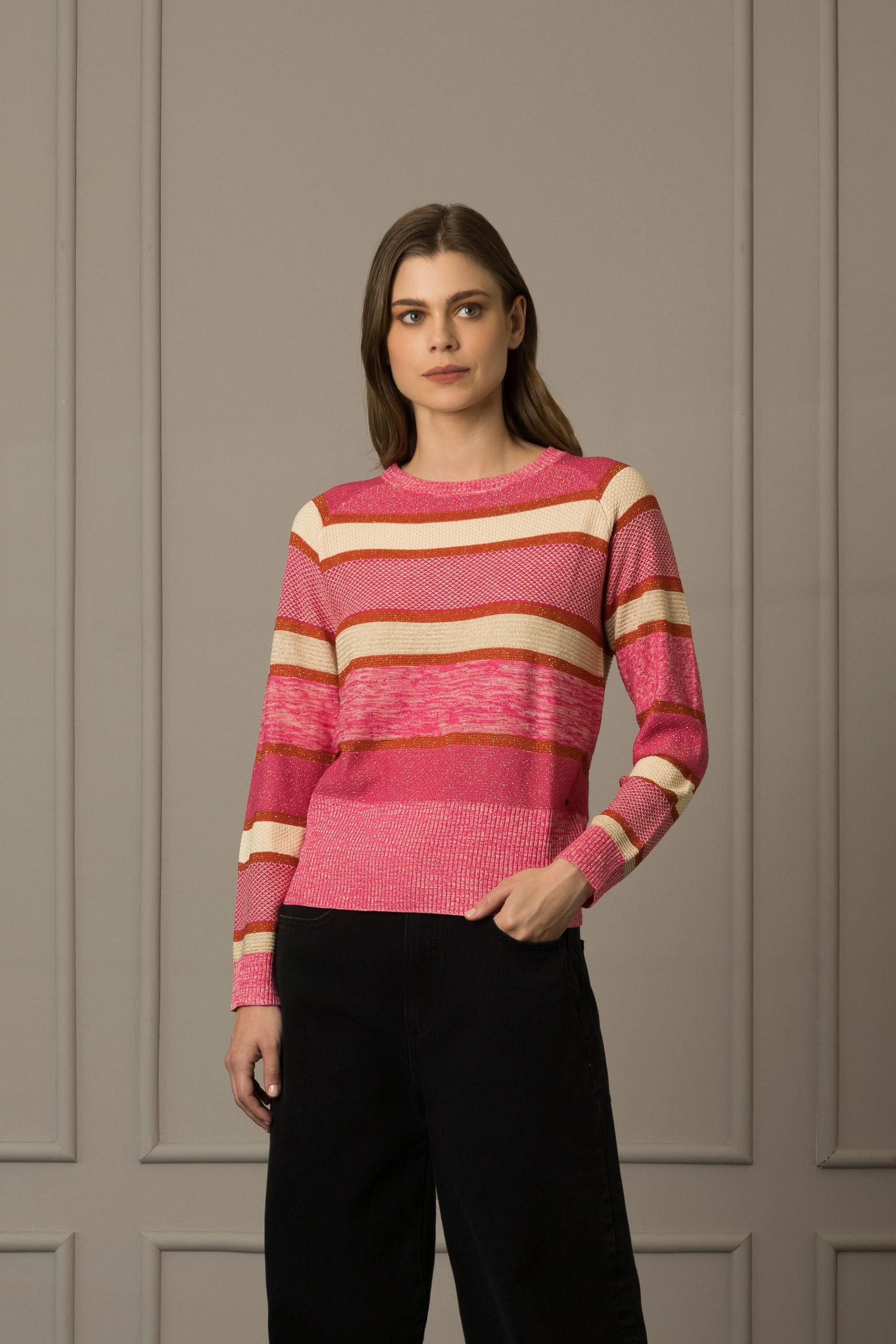 Women’s Colorblock Knit Sweater