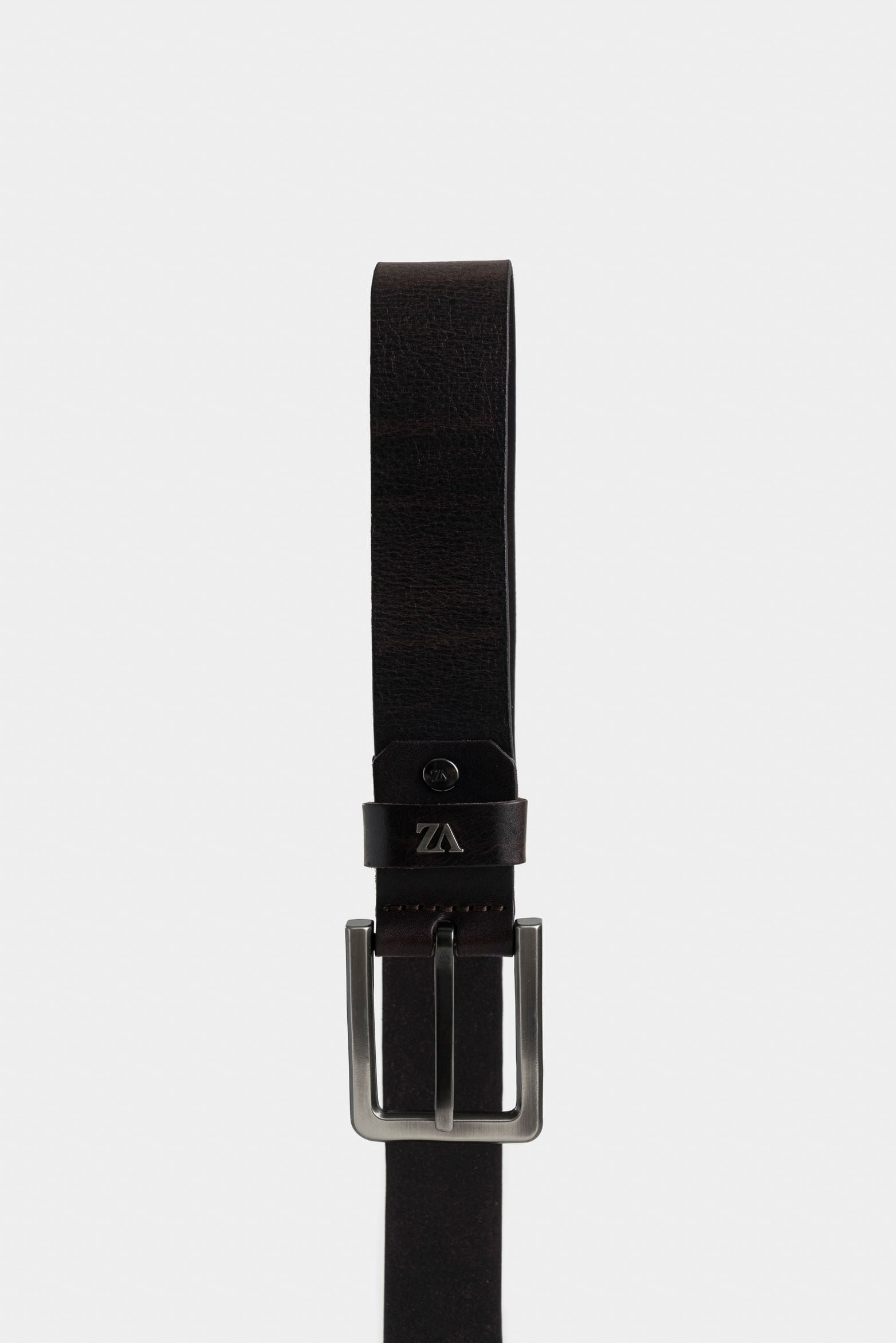 Duna 2 SingleFace Leather Belt for Men with Trapezoid Tip