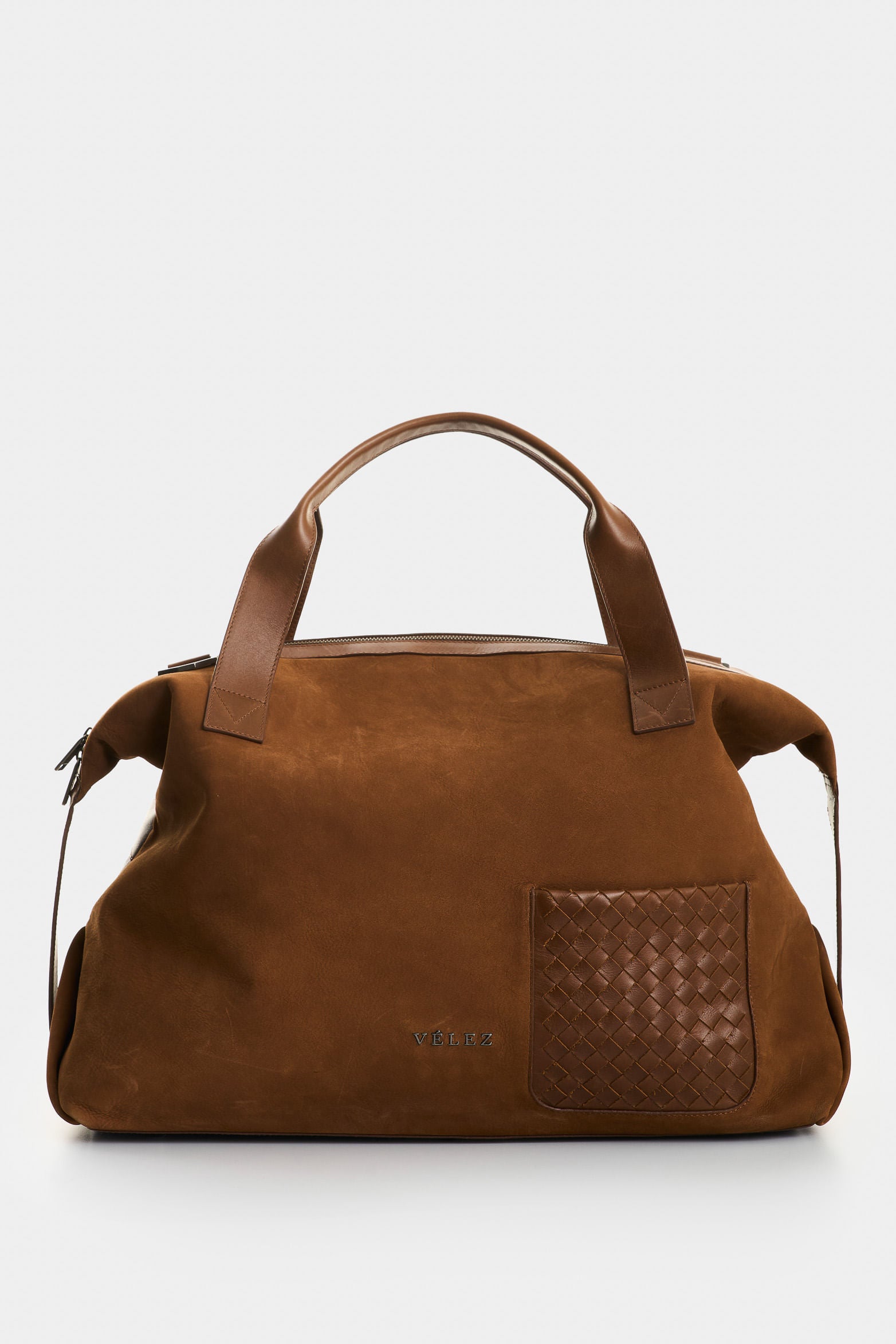 River 2 leather bowling bag for men