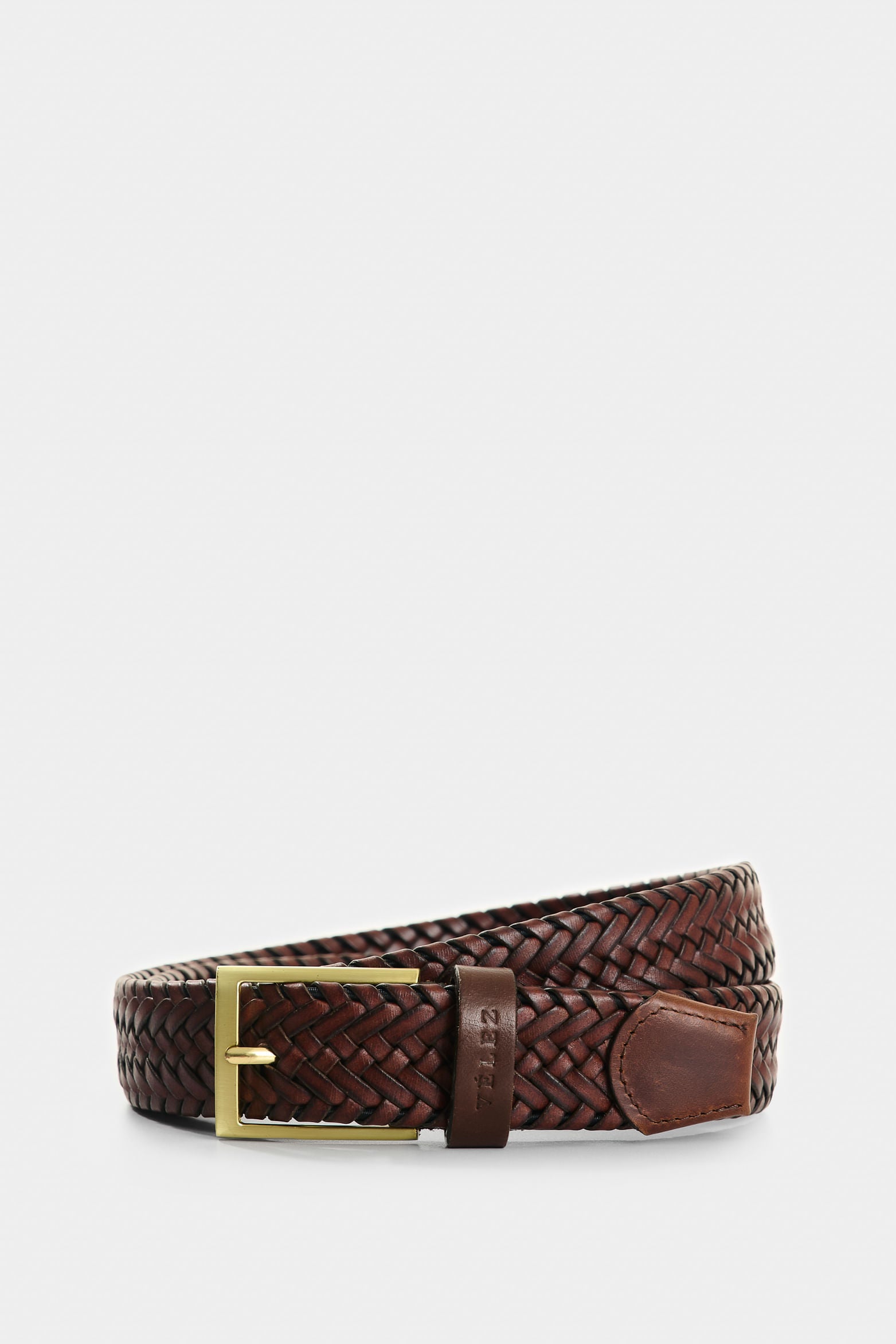 Men's Braided Leather Belt Faro