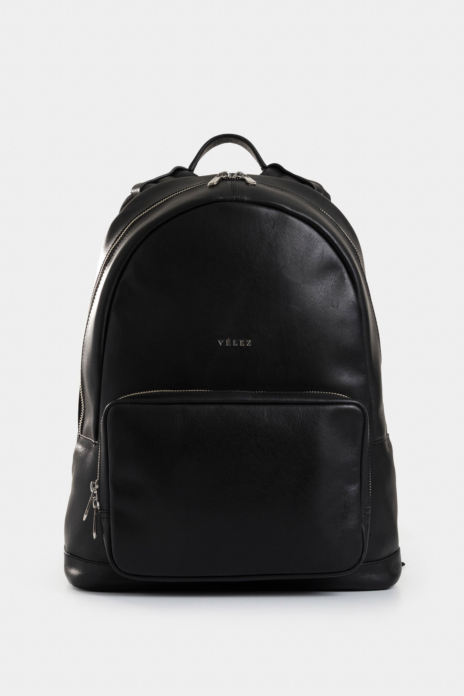 Brumia structured leather backpack for women