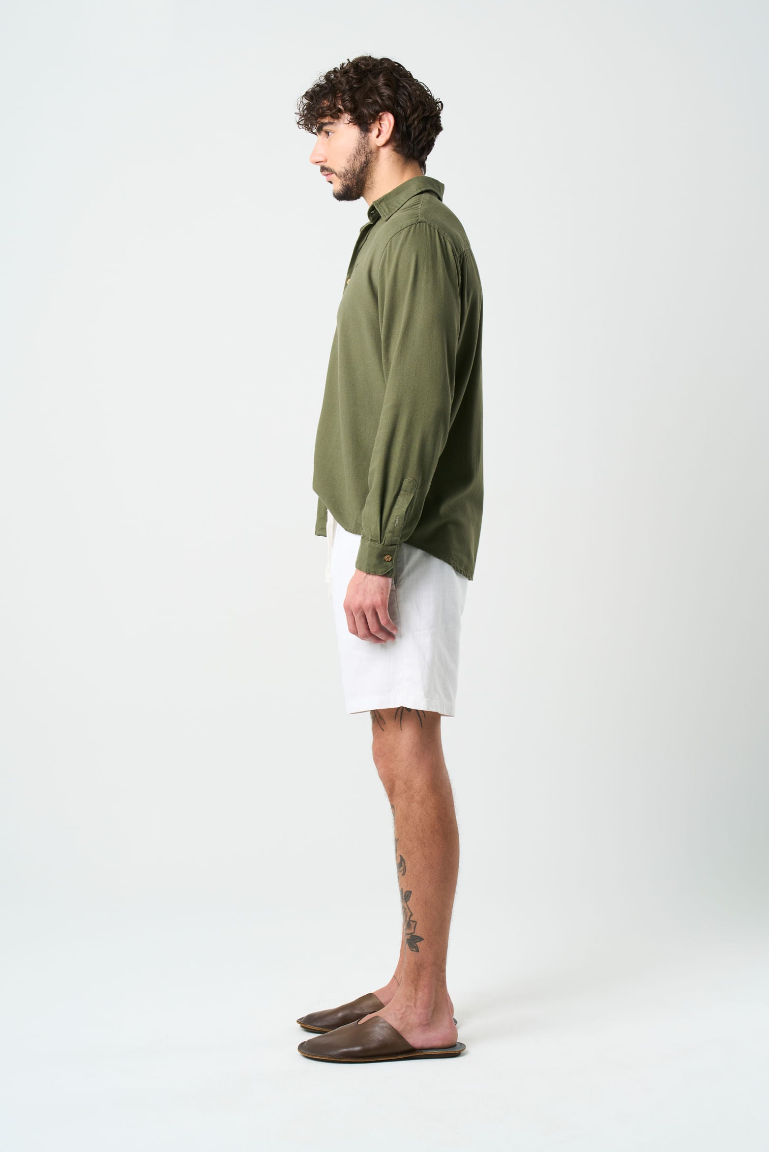 Men's Belgium Linen Shorts