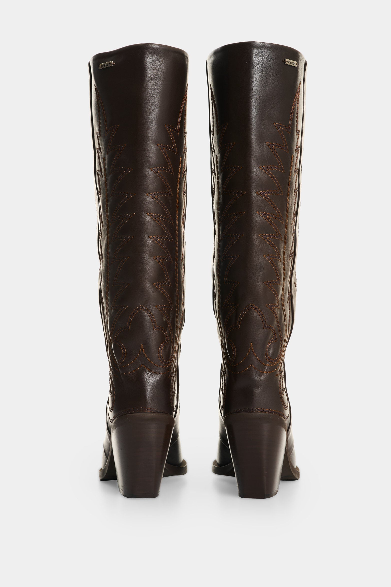 Leather western boots for women Ivy