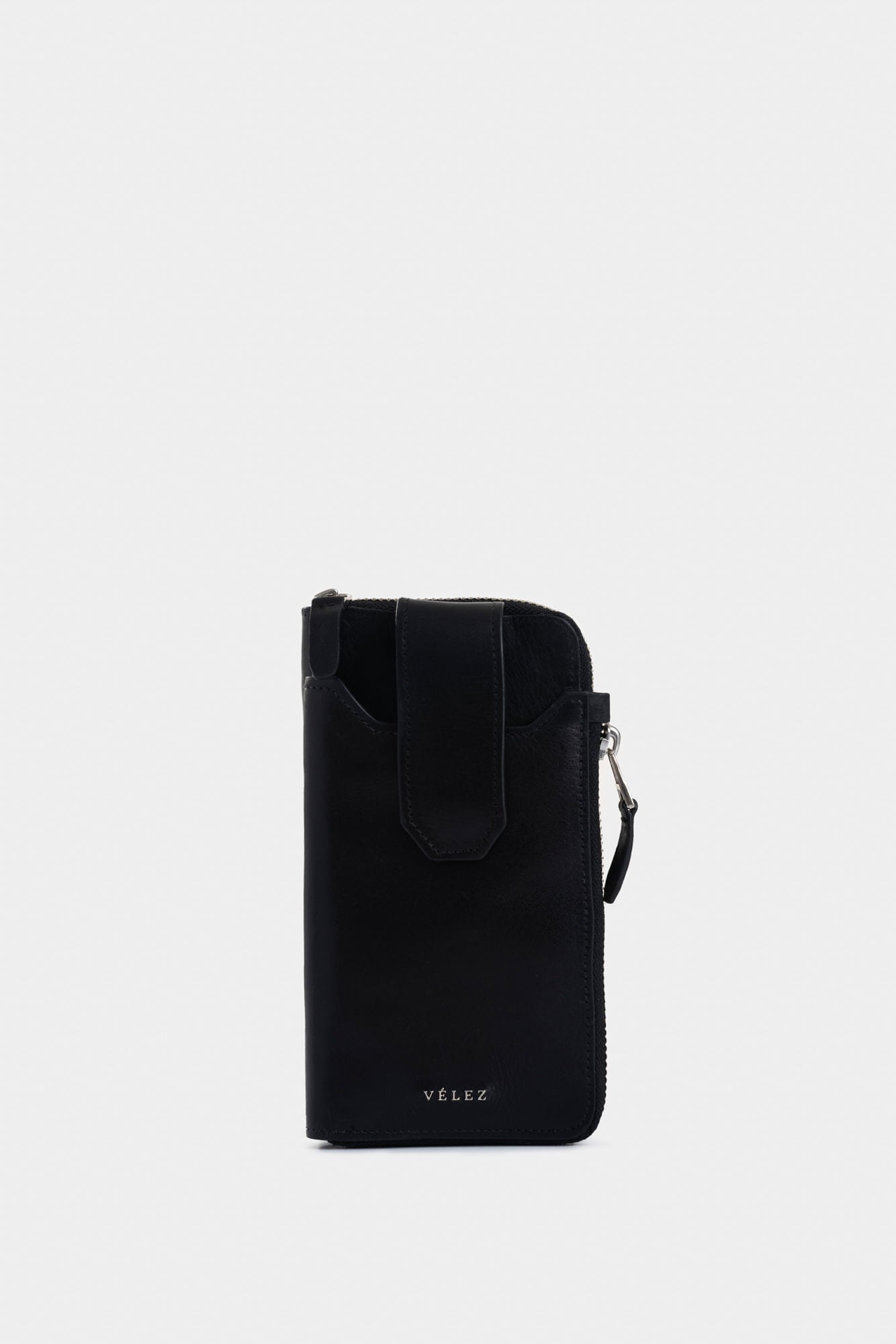 Halo Leather Wallet with Phone Holder for Men