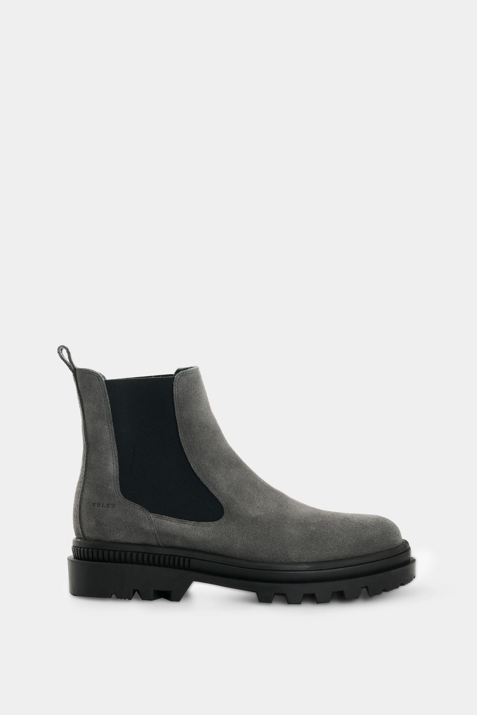 Chelsea Suede Leather Boots for Men Sole