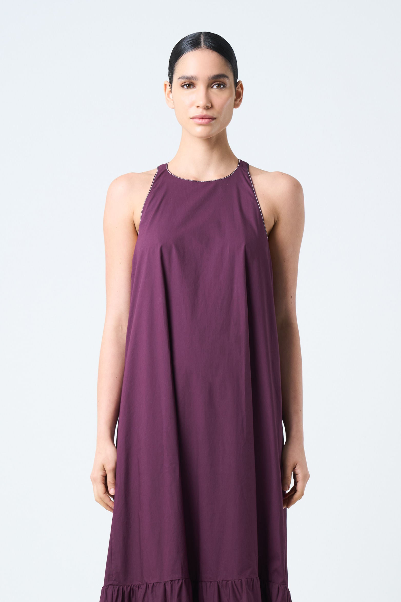 Acrux Loose-Fit Dress for Women Halter Neck