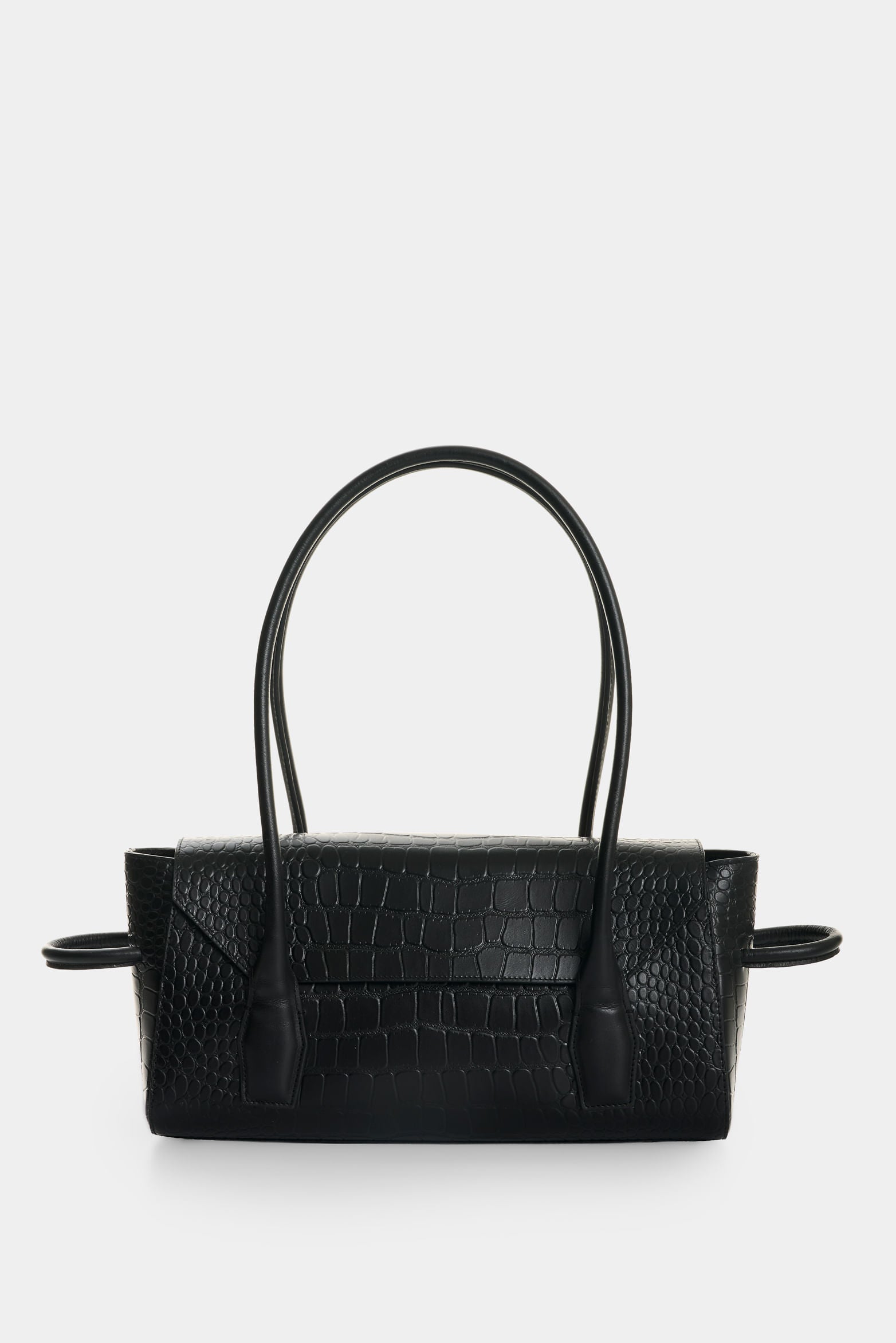 Men's Croco Leather Crossbody Bag
