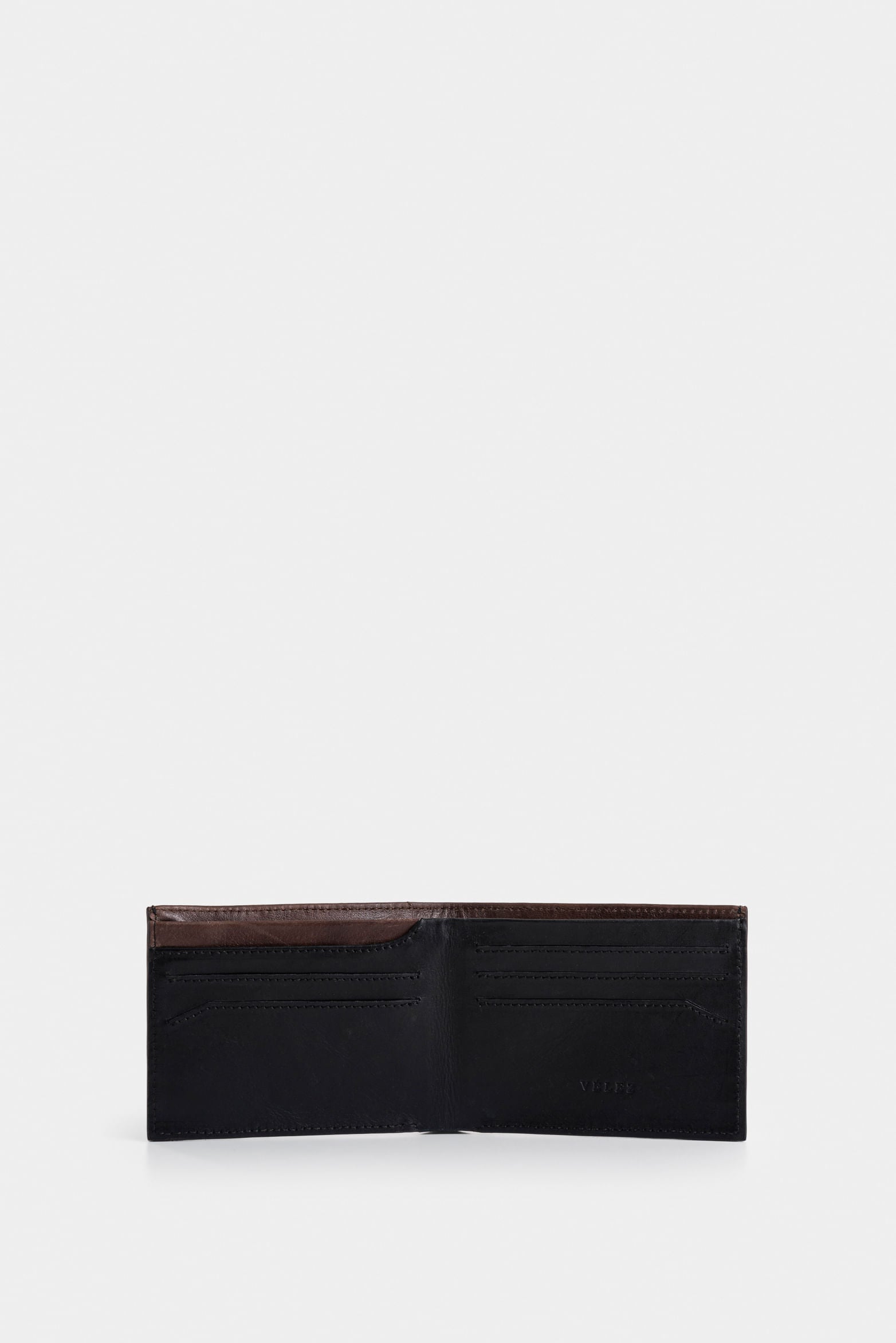 Ontario 3.0 leather wallet for men with contrast detail