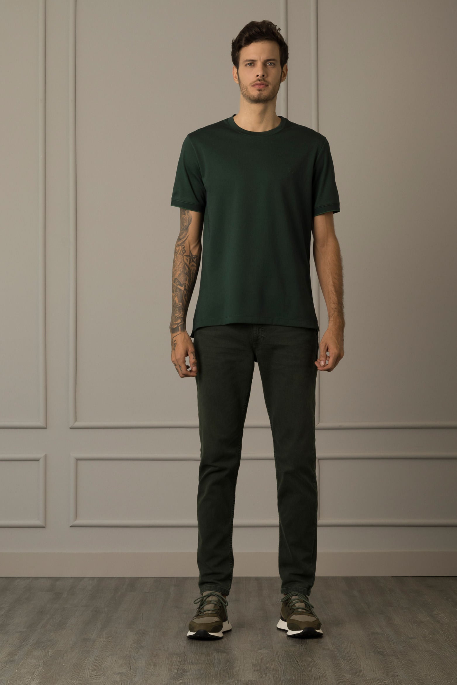 Camiseta semiajustada Arizona Micropima para hombre