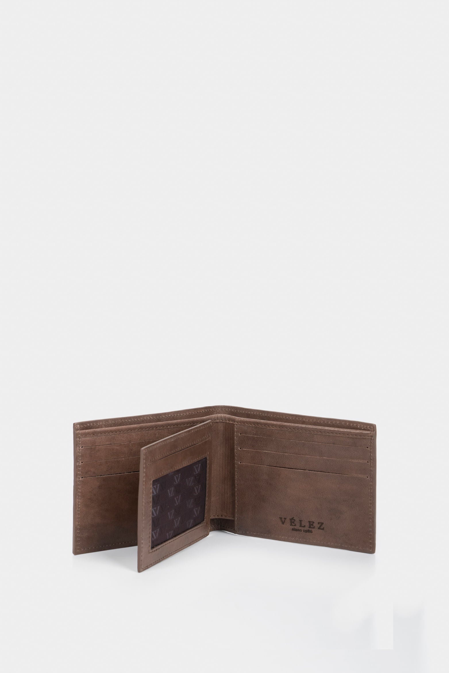 Embossed Leather Titus Wallet for Men