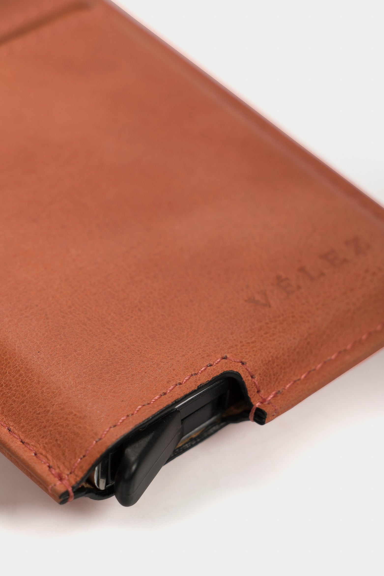 Leather Miniwallet Document Holder
