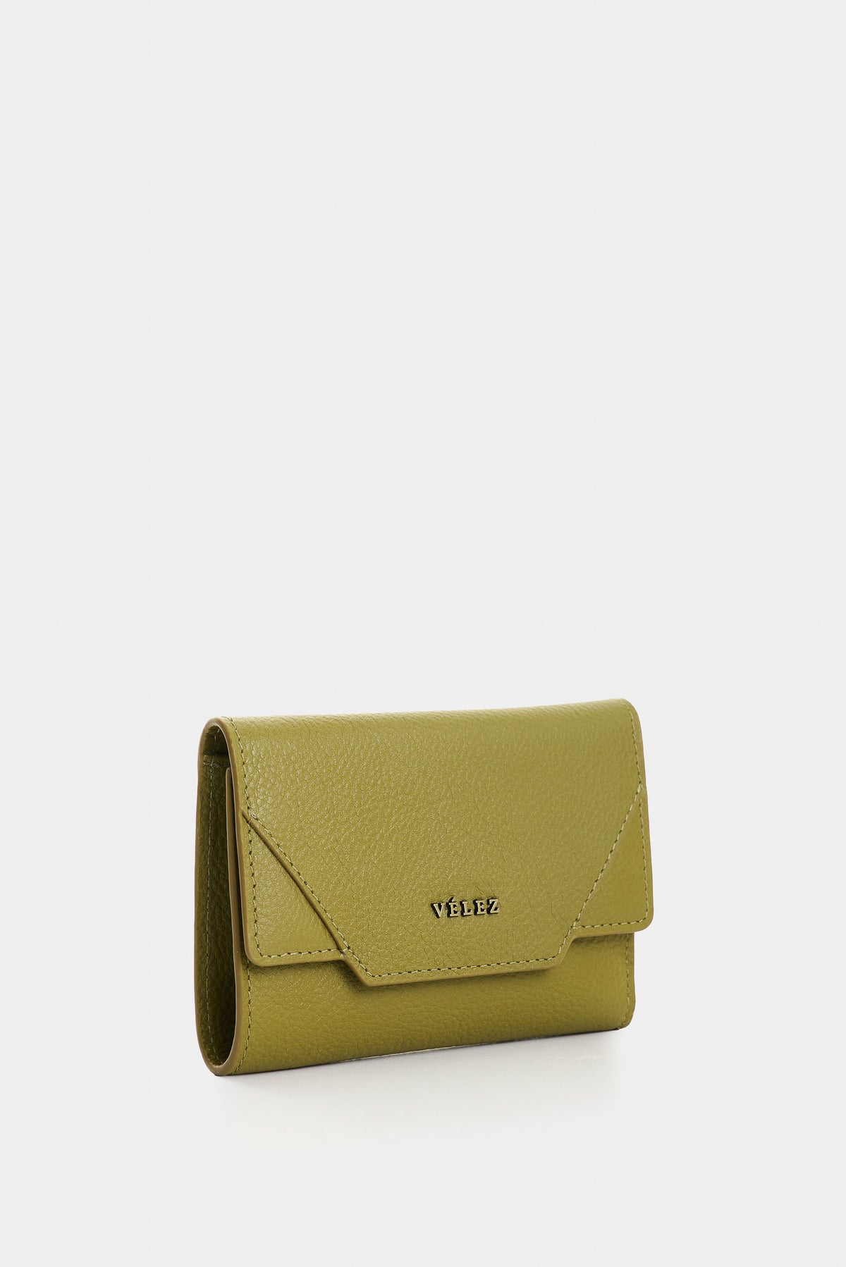 Women's Taupe Leather Wallet