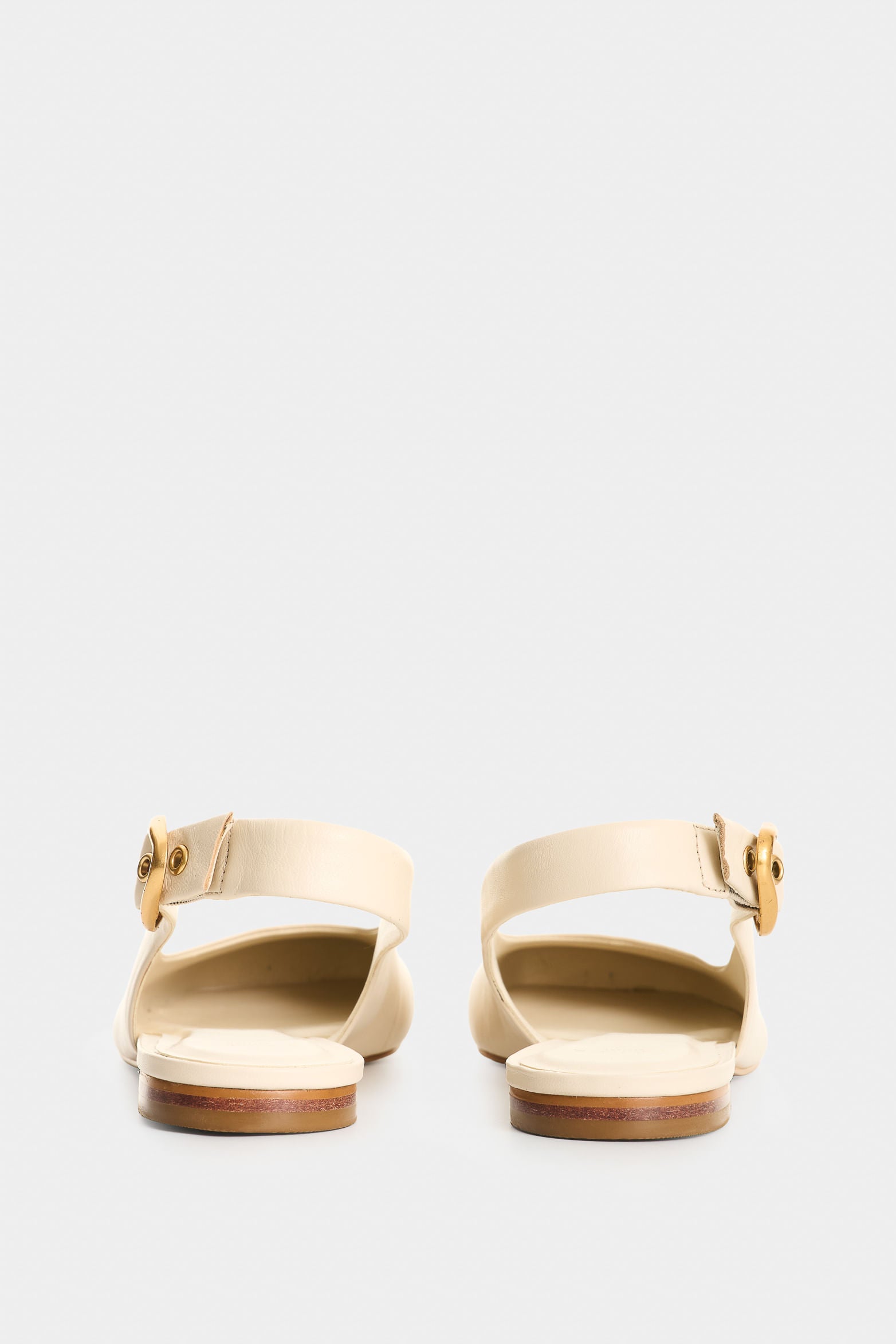 Leather ballet flat for women Aura