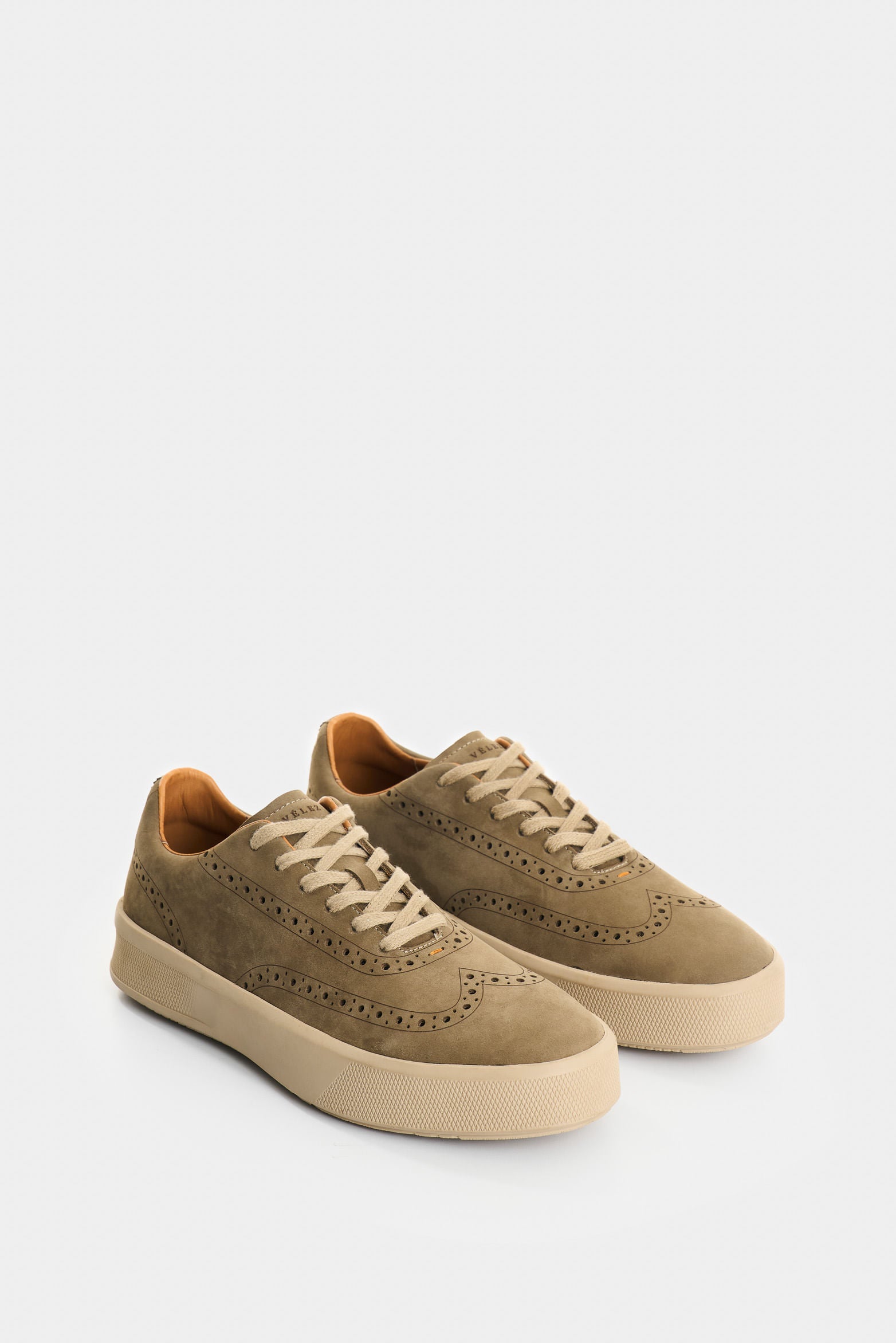 Ocean Suede Leather Lace Up Shoes for Men