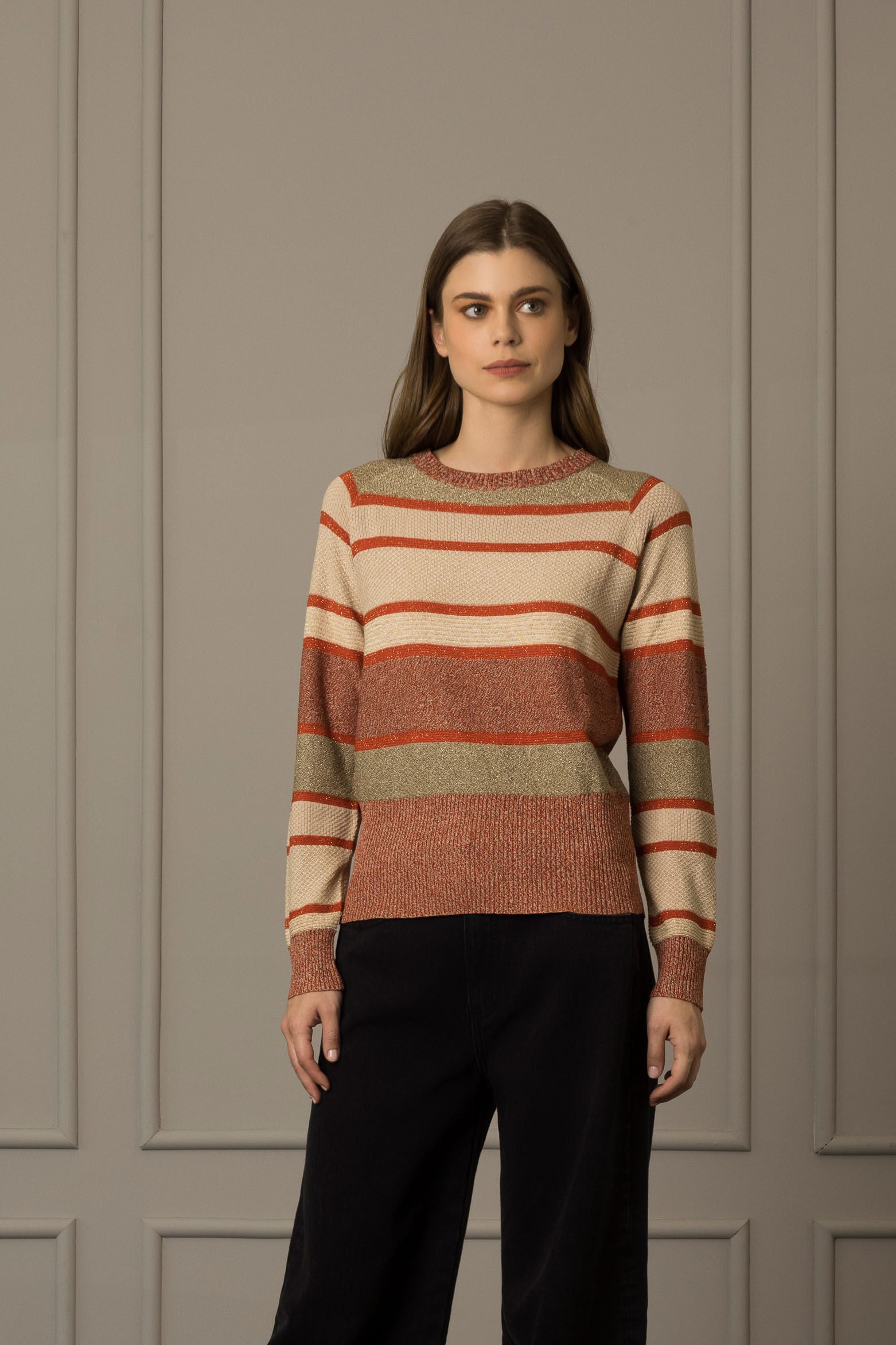 Women’s Colorblock Knit Sweater