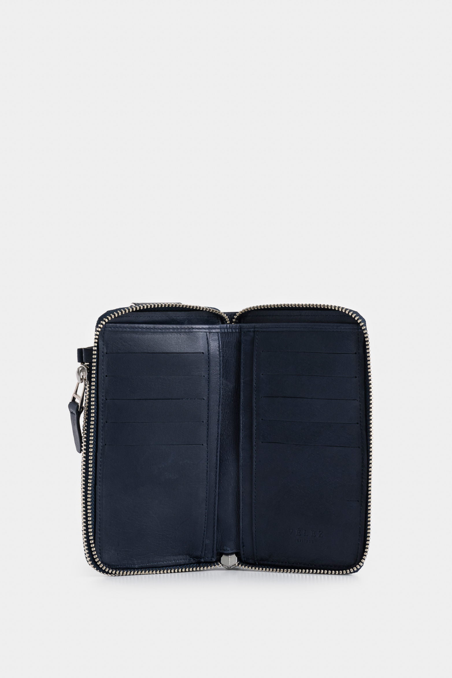 Men's Leather Wallet with Cell Phone Pocket