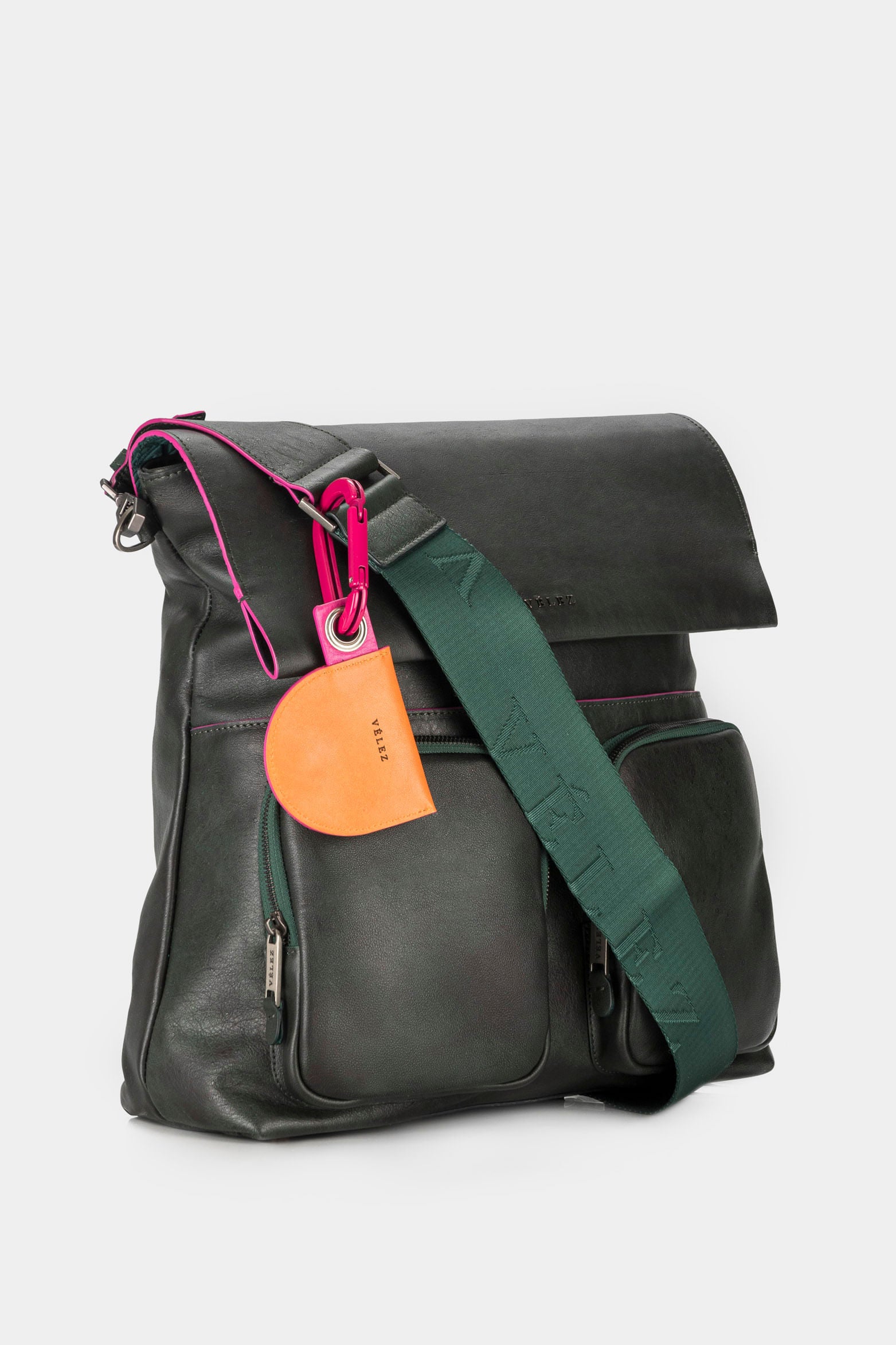 Women’s Albarracín Shopper Handbags in Leather with Flap and Snap Closure