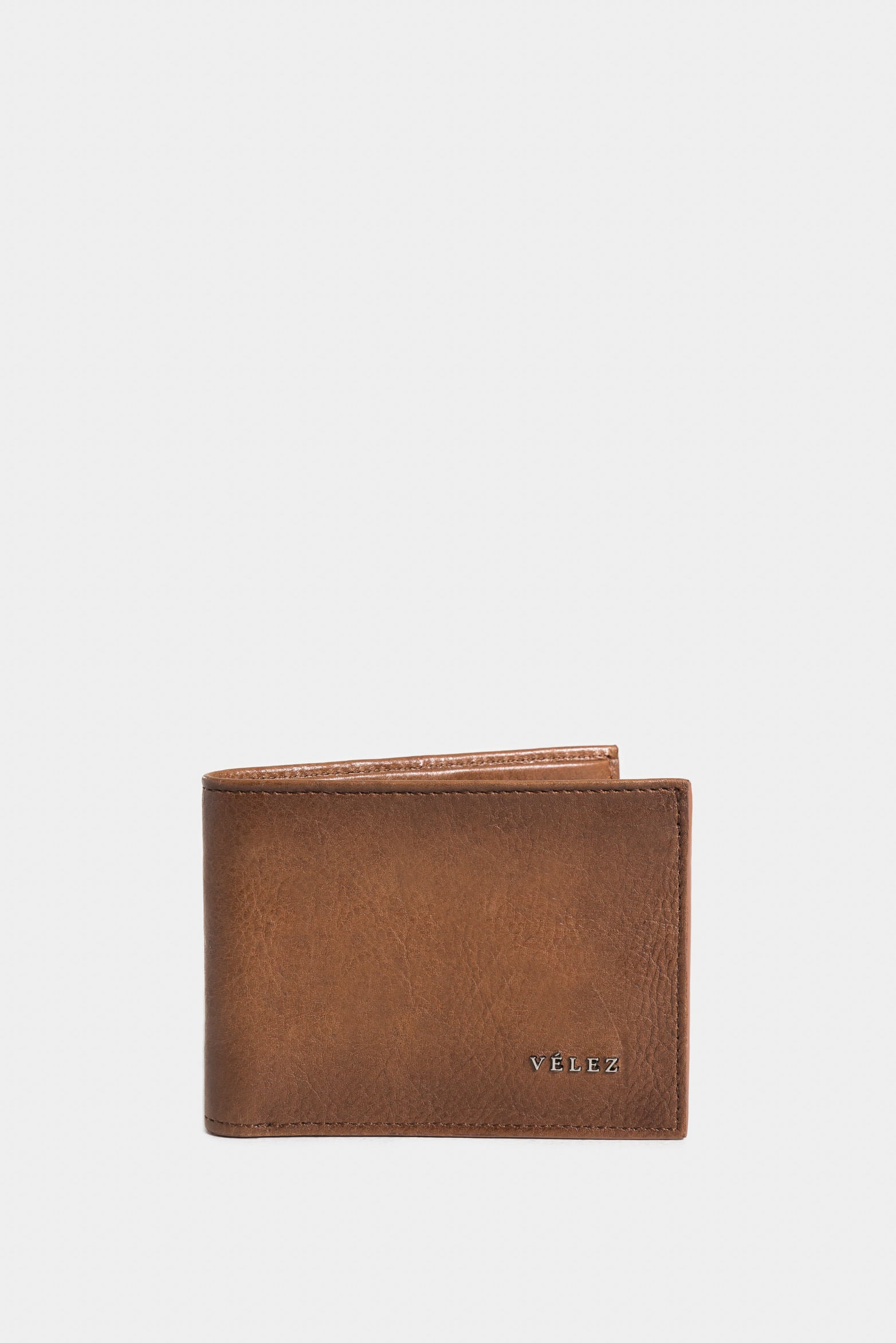 Ontario Leather Wallet for Men with Spaced Outline