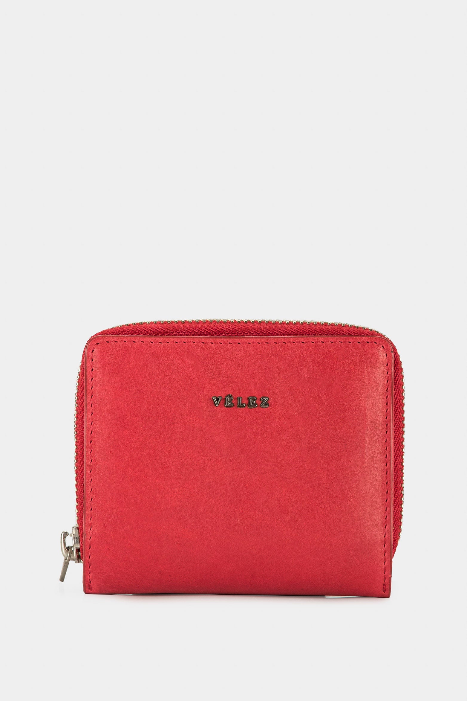 Women’s Wild Wallet in Red Leather with Coin Pocket