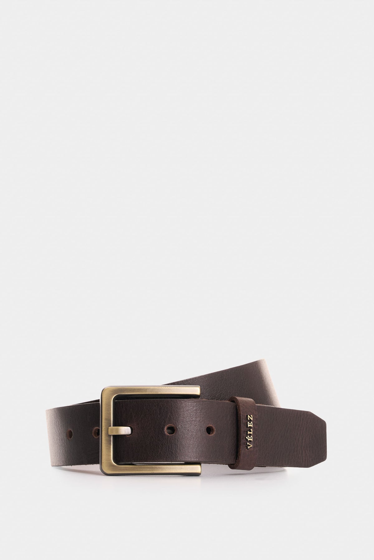 Men's Tairu Single-Sided Aged Leather Belt