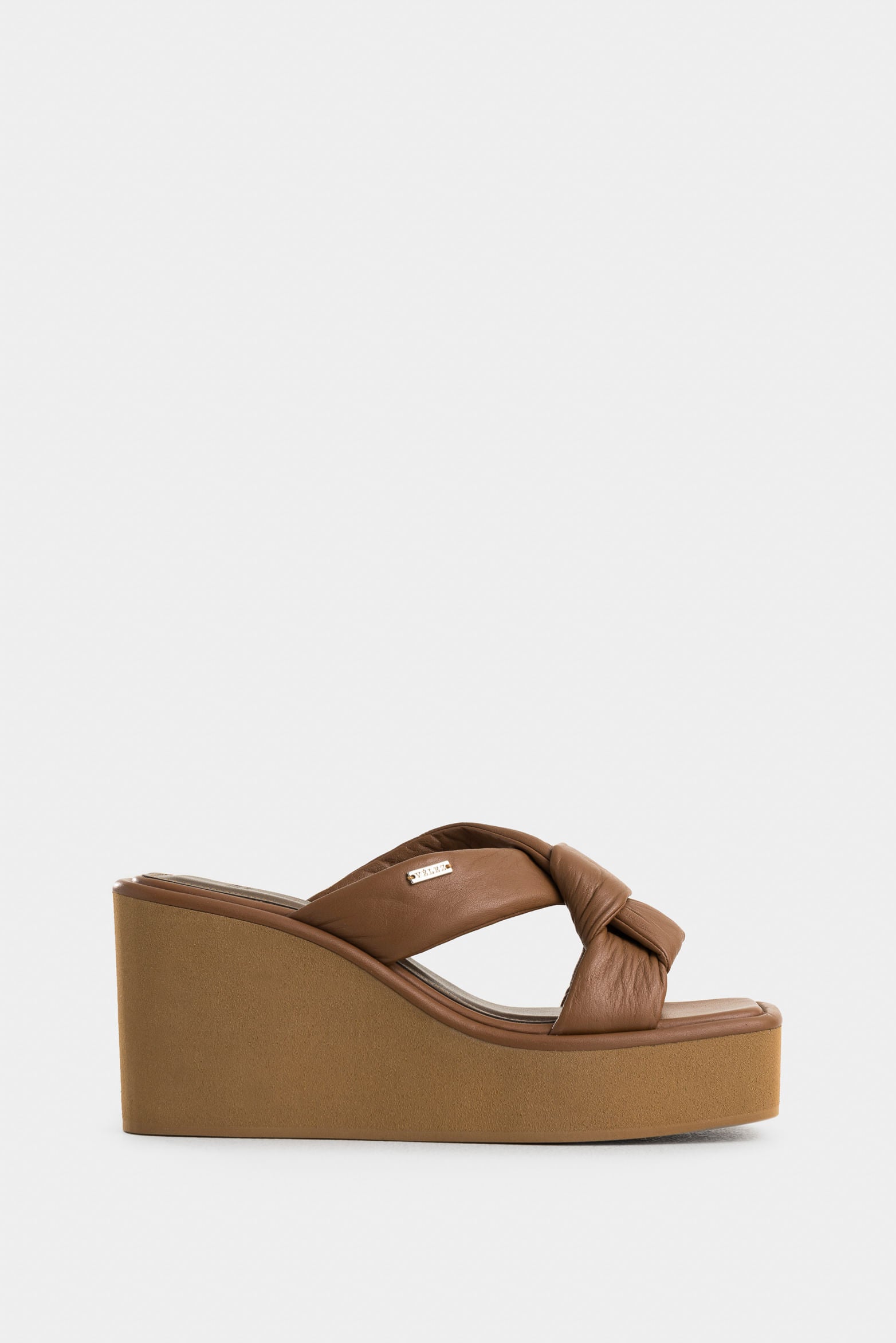 Resplandor Platform Sandal for Women with Knotted Strap