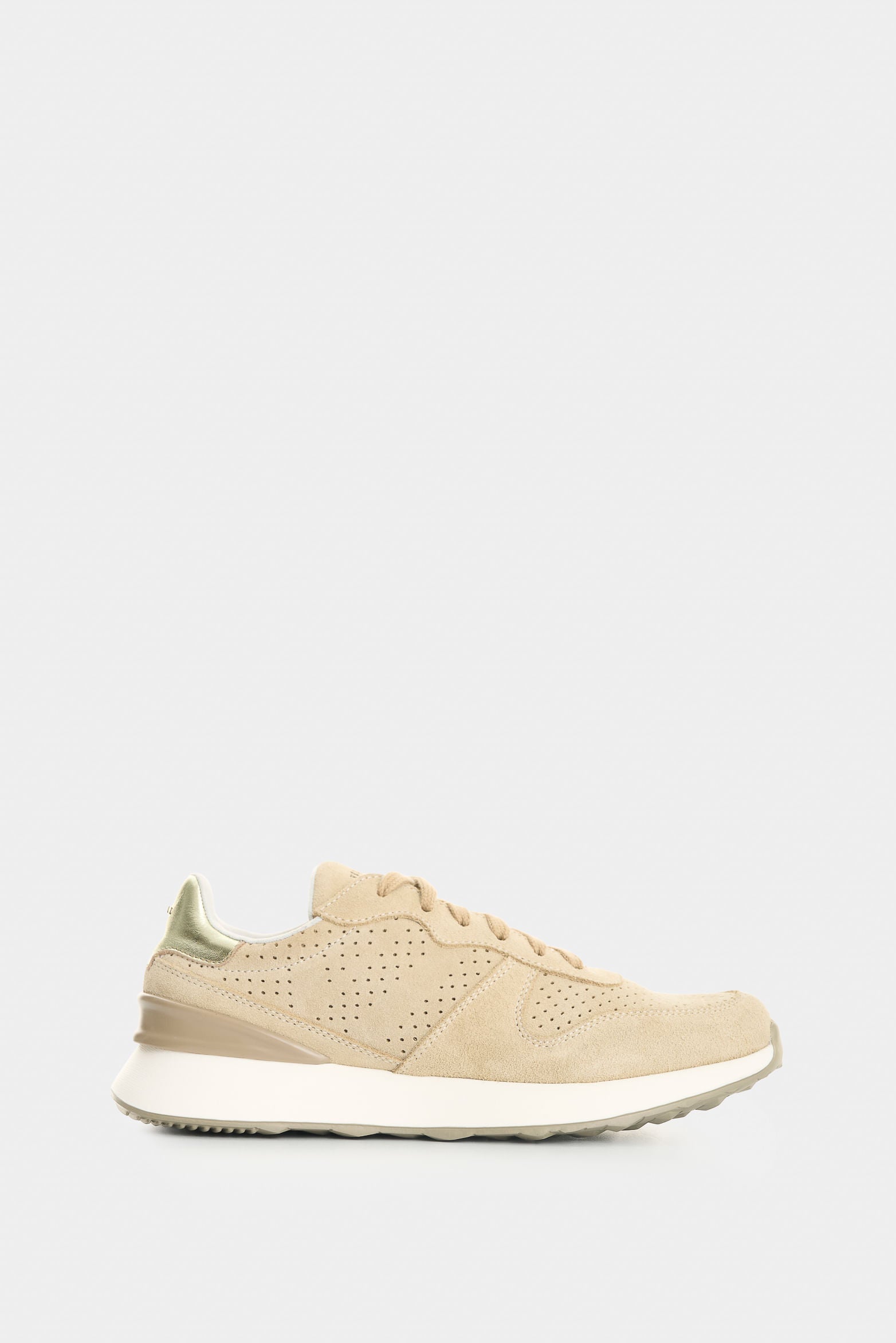 Suede leather sneakers for women Duna