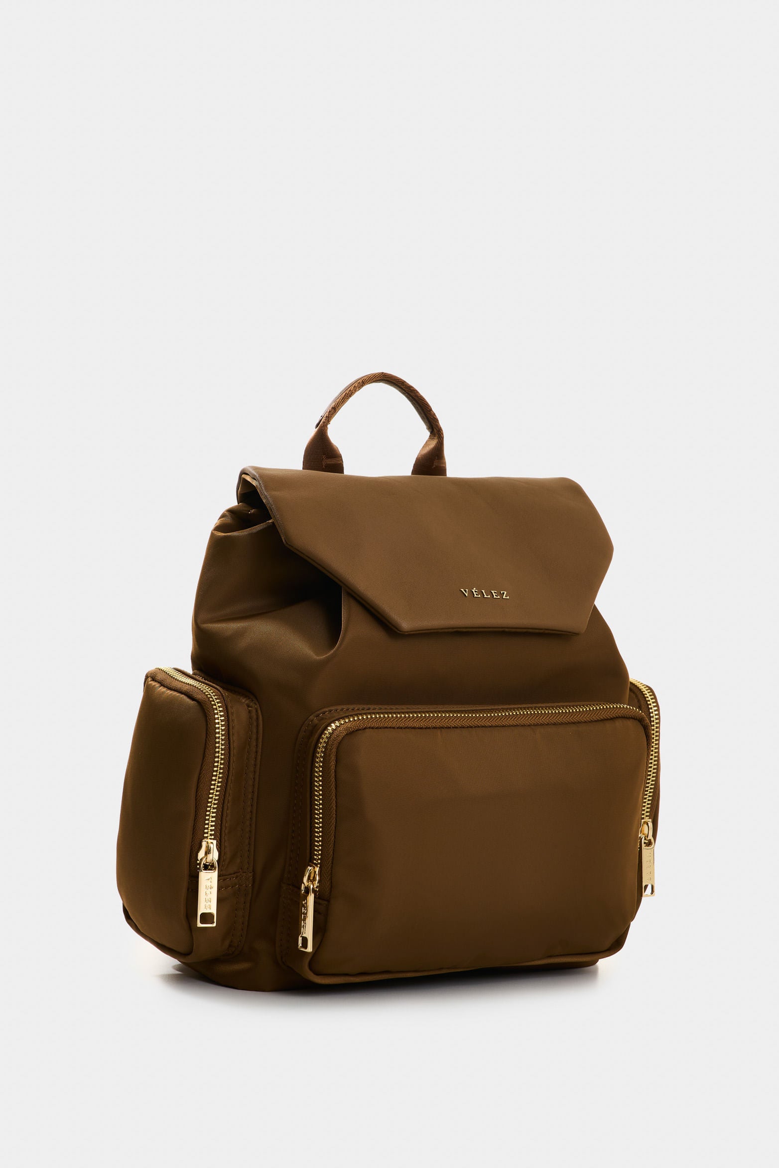 Orion Mini Drawstring Tote Bag in Canvas and Leather for Women