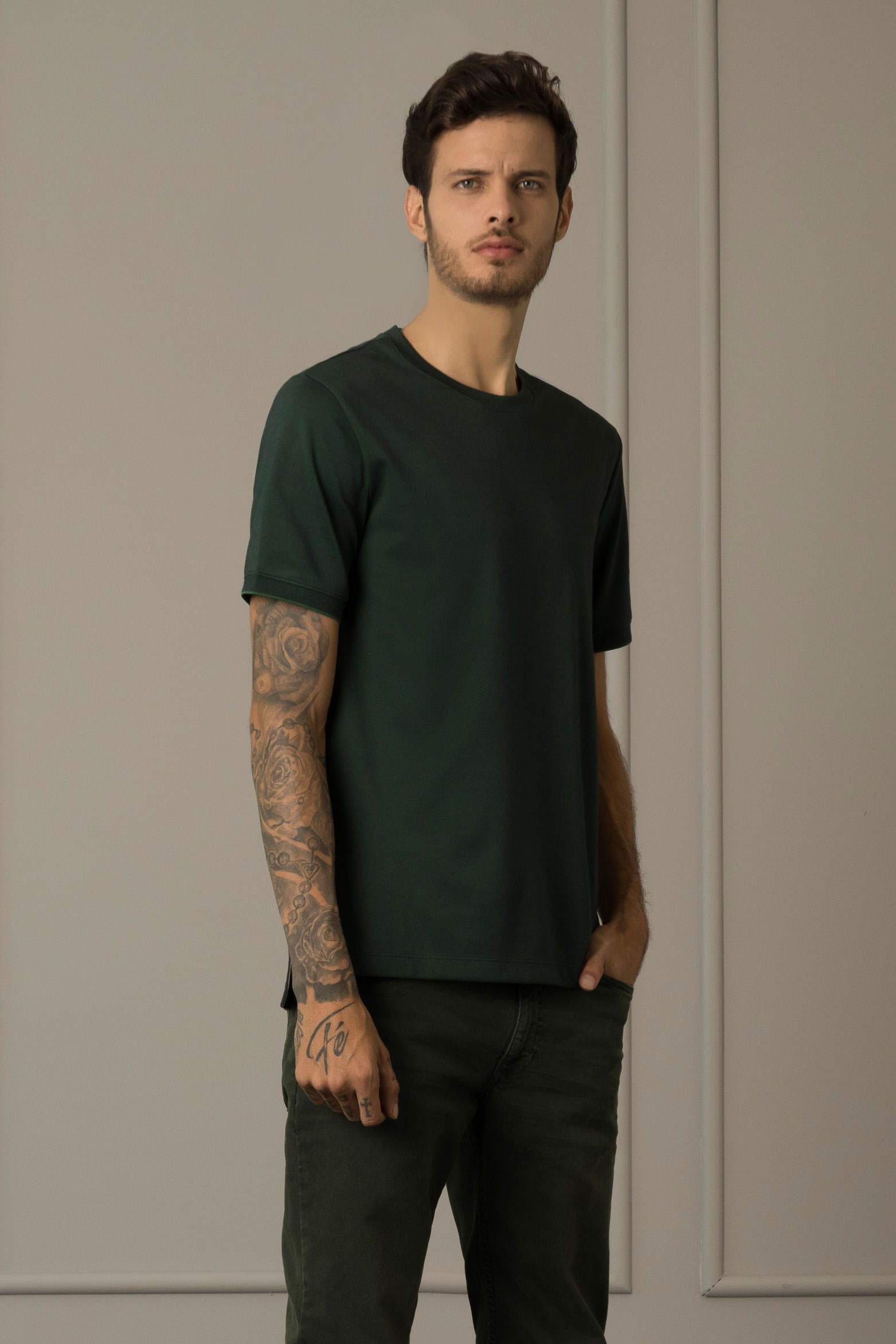 Men’s Arizona Micropima Semi-Fitted T-Shirt