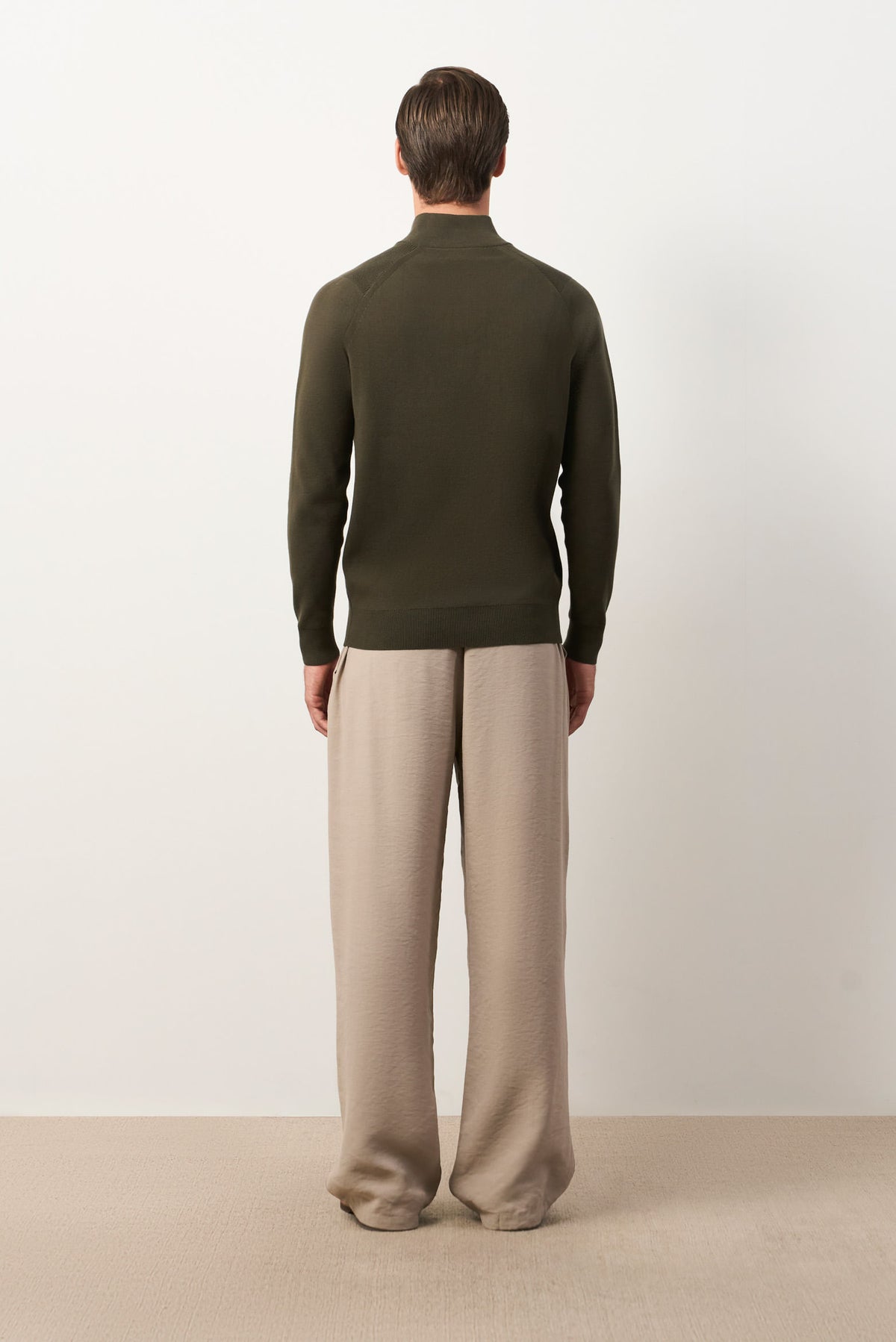 High-neck knit sweater for men Misuri