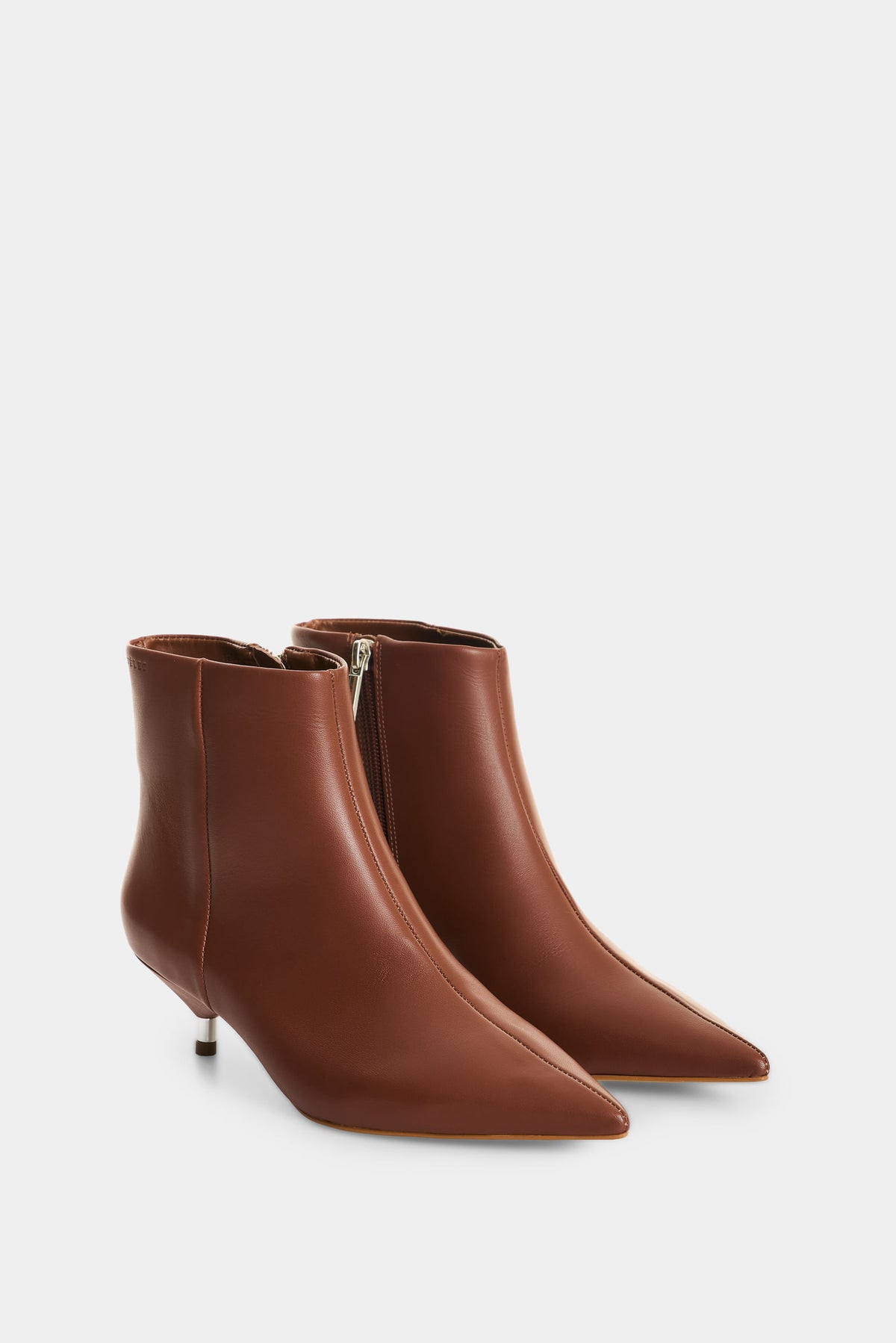 Leather ankle boots for women Pearl