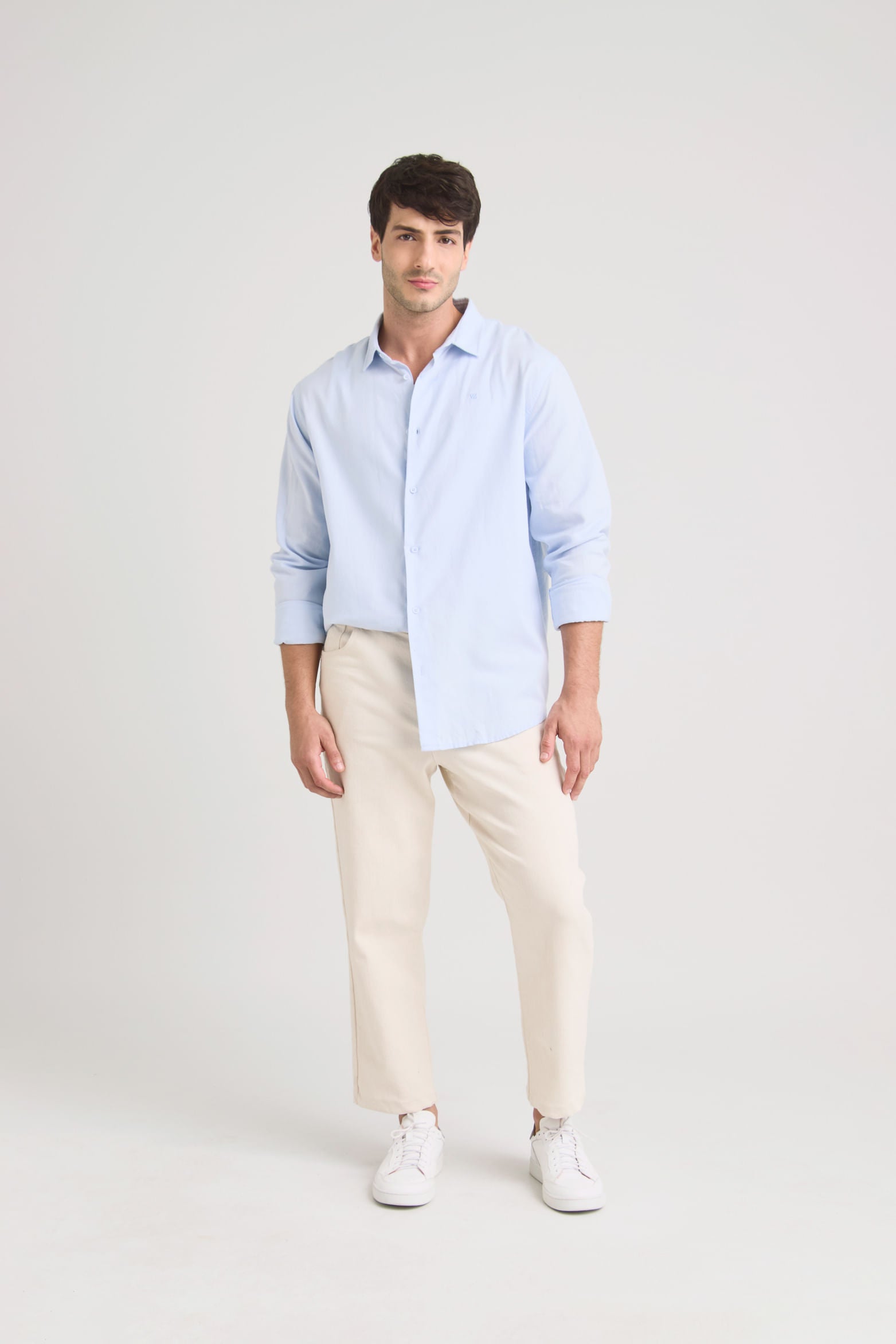 Oxford LongSleeve Shirt for Men SemiFitted