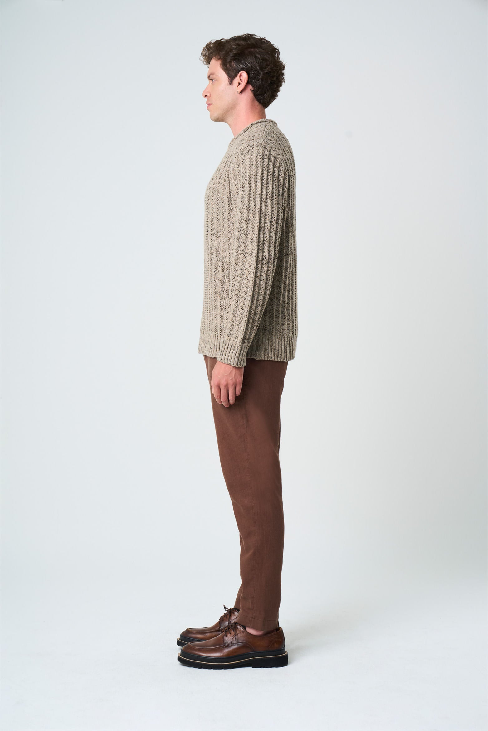 Men's Selva knit crewneck sweater