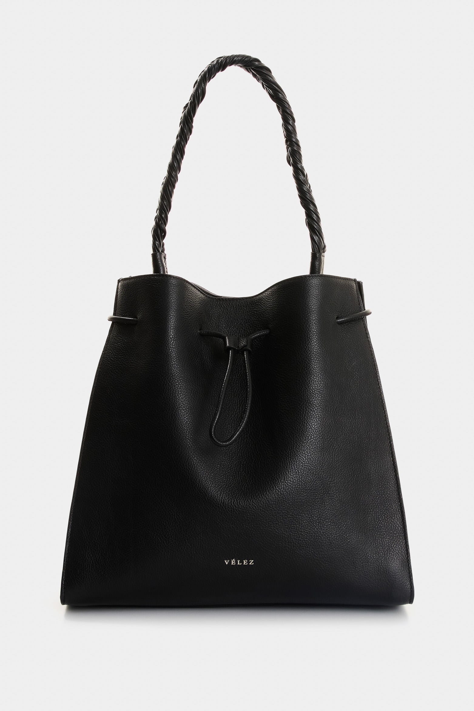 Aromia leather shopping bag for women