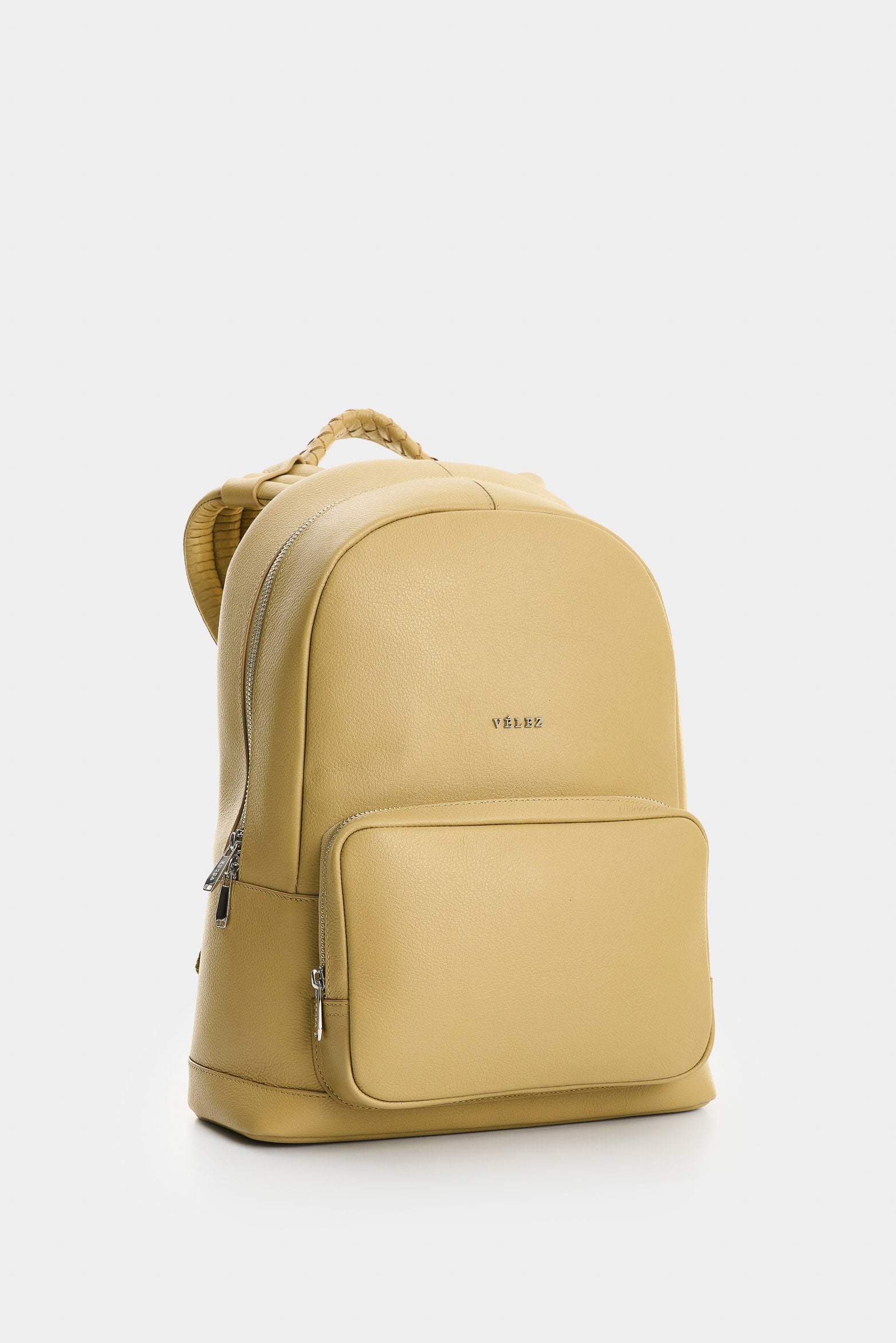 Alava mini leather backpack for women