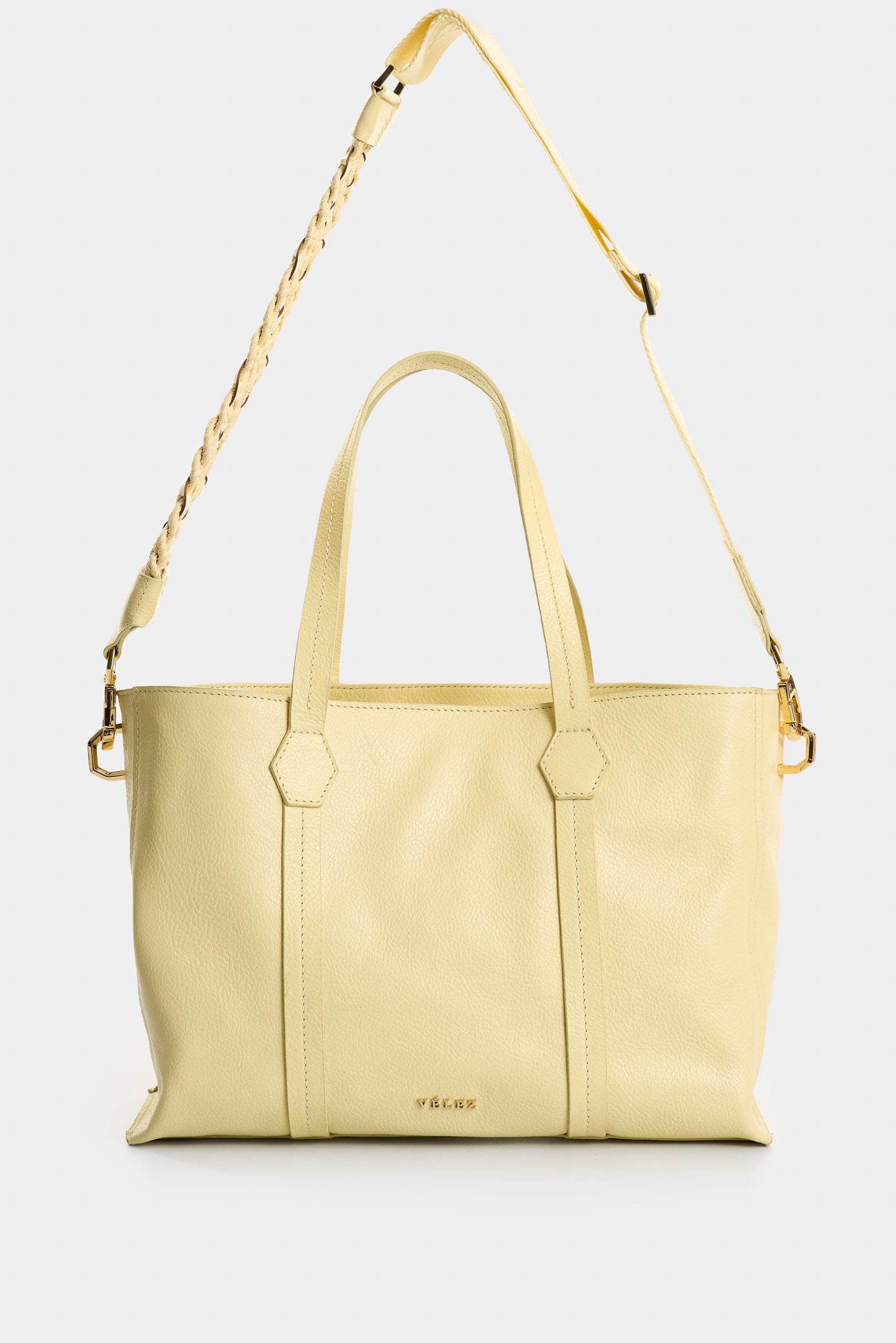 Women's Nectaria 2.0 Leather Bowling Bag with Braided Detail