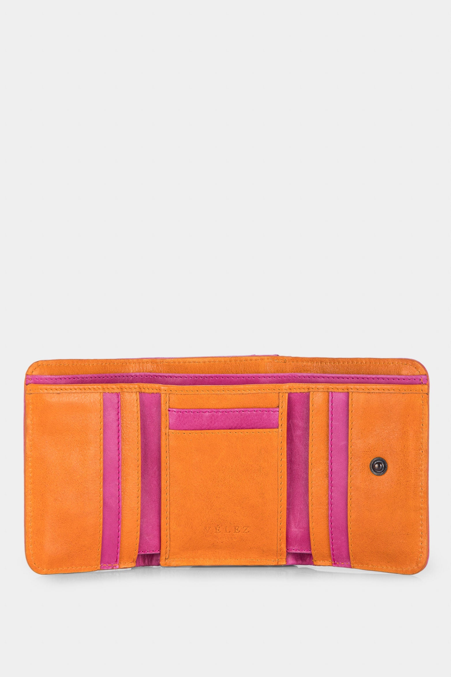 Women’s Multipurpose Small Wallet in Fuchsia Leather