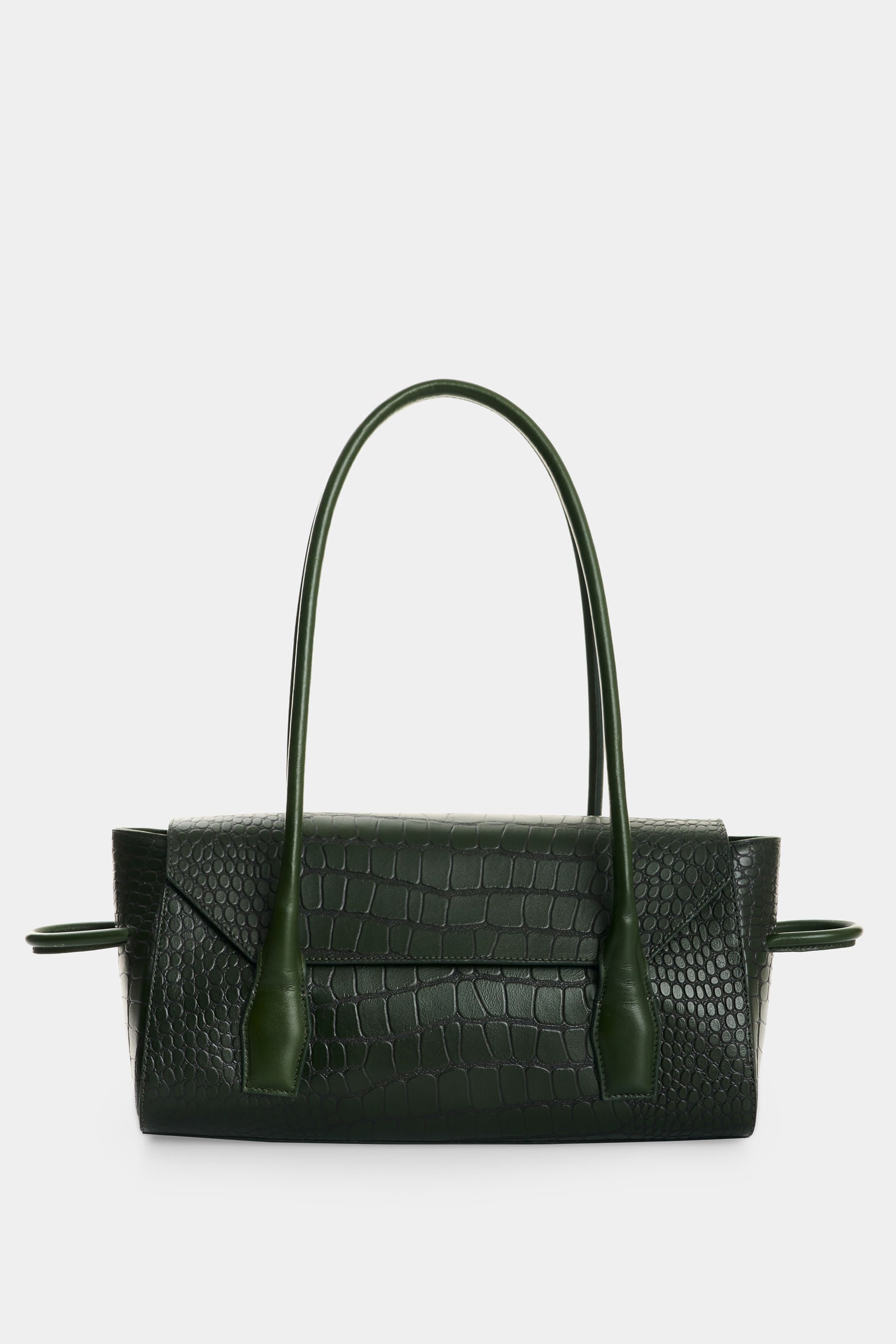 Men's Croco Leather Crossbody Bag