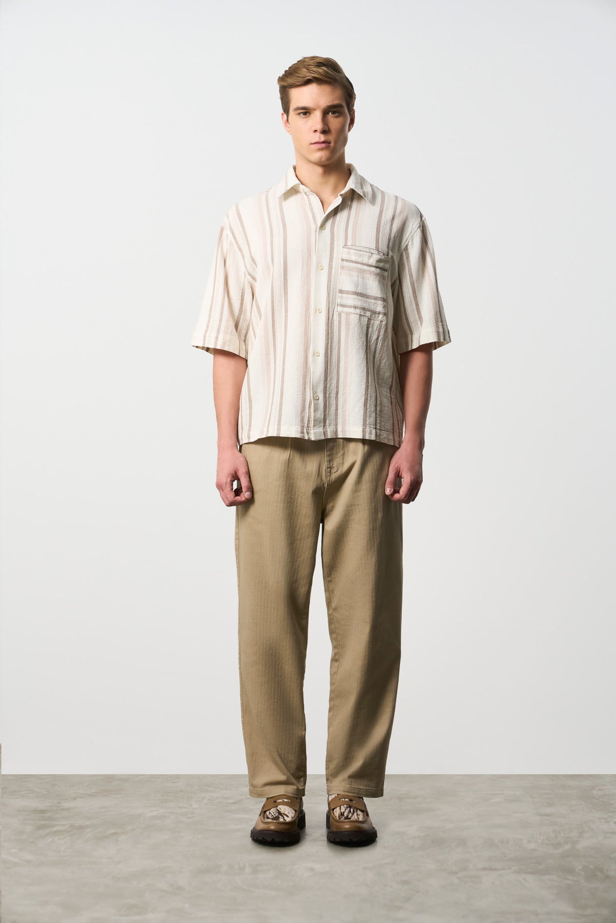 Short-sleeve shirt for men Nativa