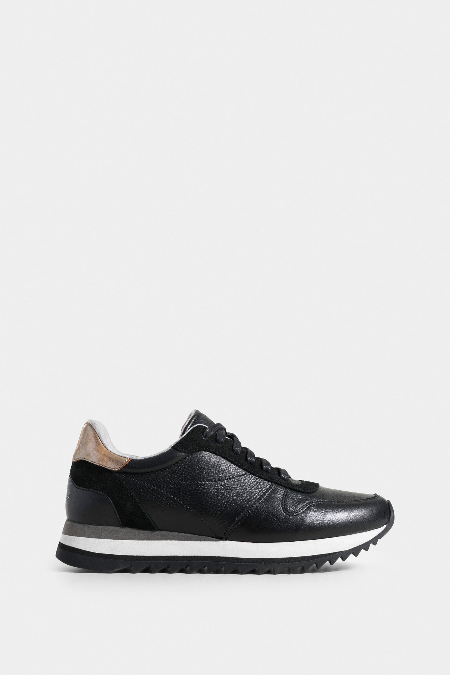 Plankton Leather Sneakers for Women with EVA Sole